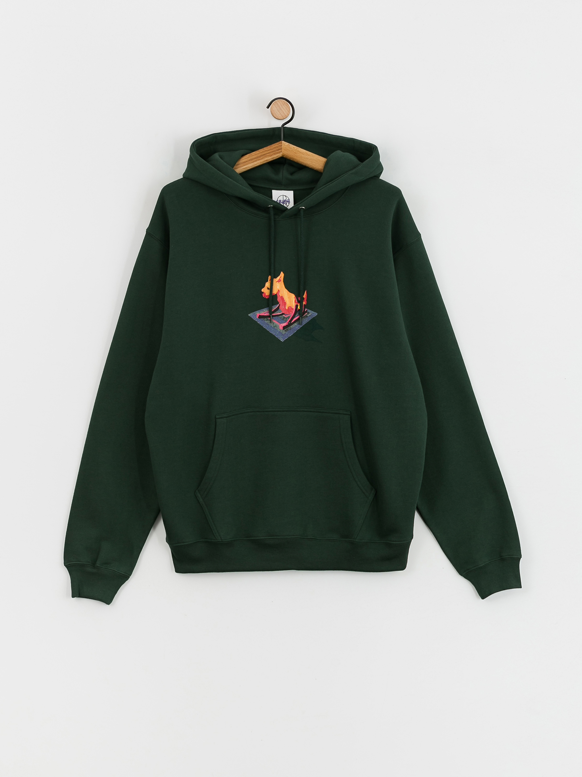 Polar Skate Dave Dog HD Kapucnis pulóver (dark green)