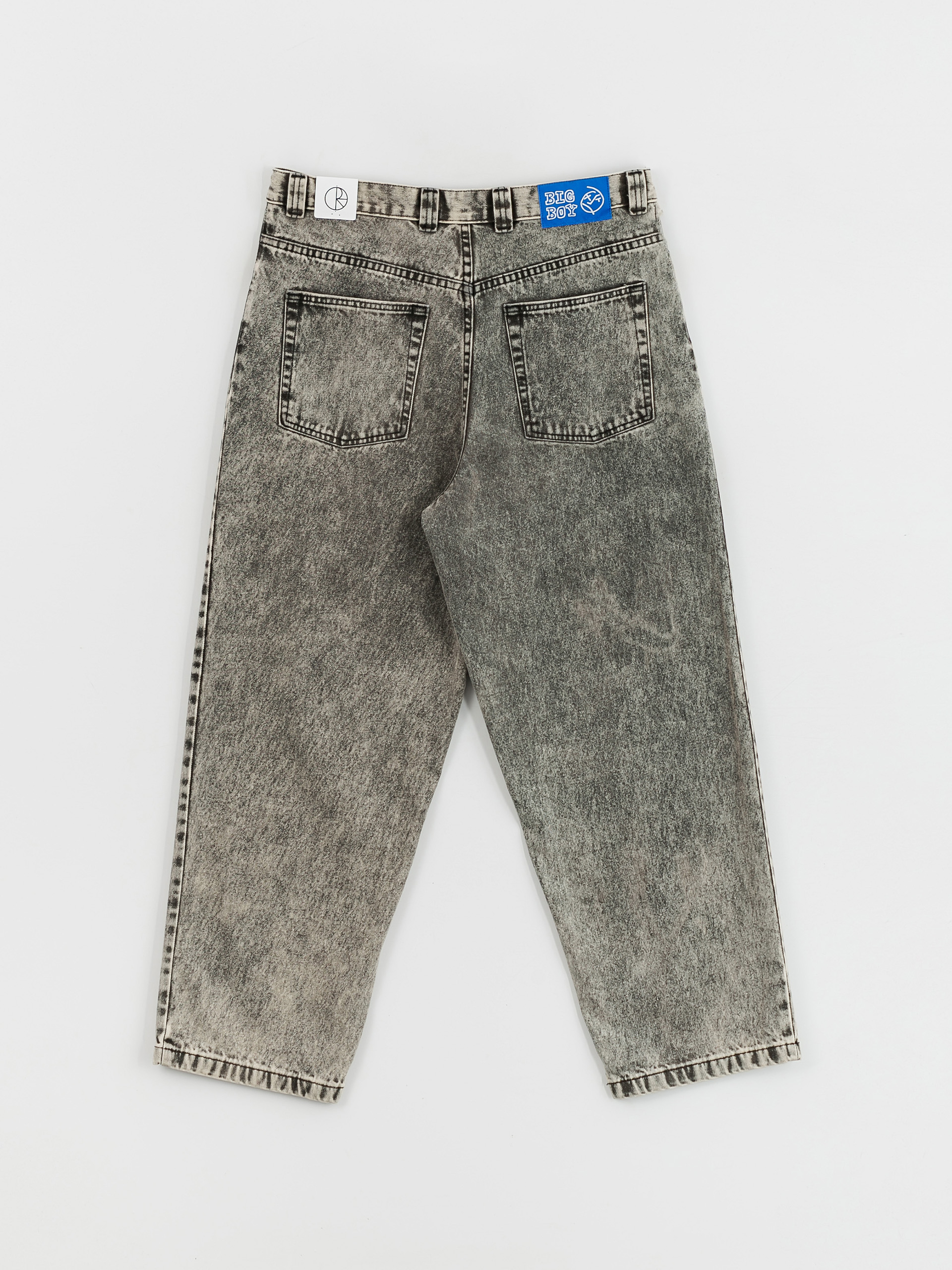 Polar Skate Big Boy Jeans Kisnadrág (acid black)
