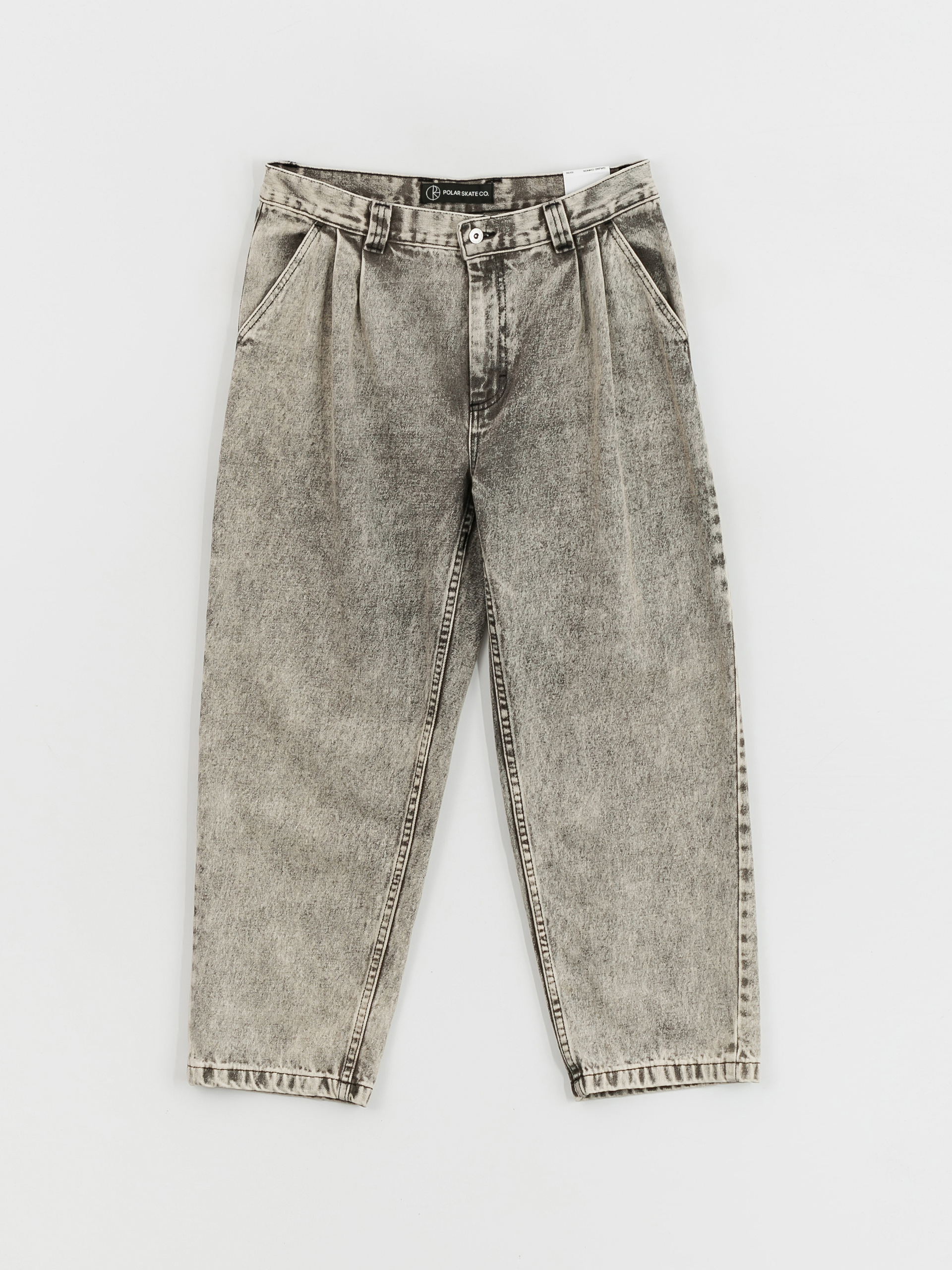 Polar Skate Grund Chinos Kisnadrág (acid black)