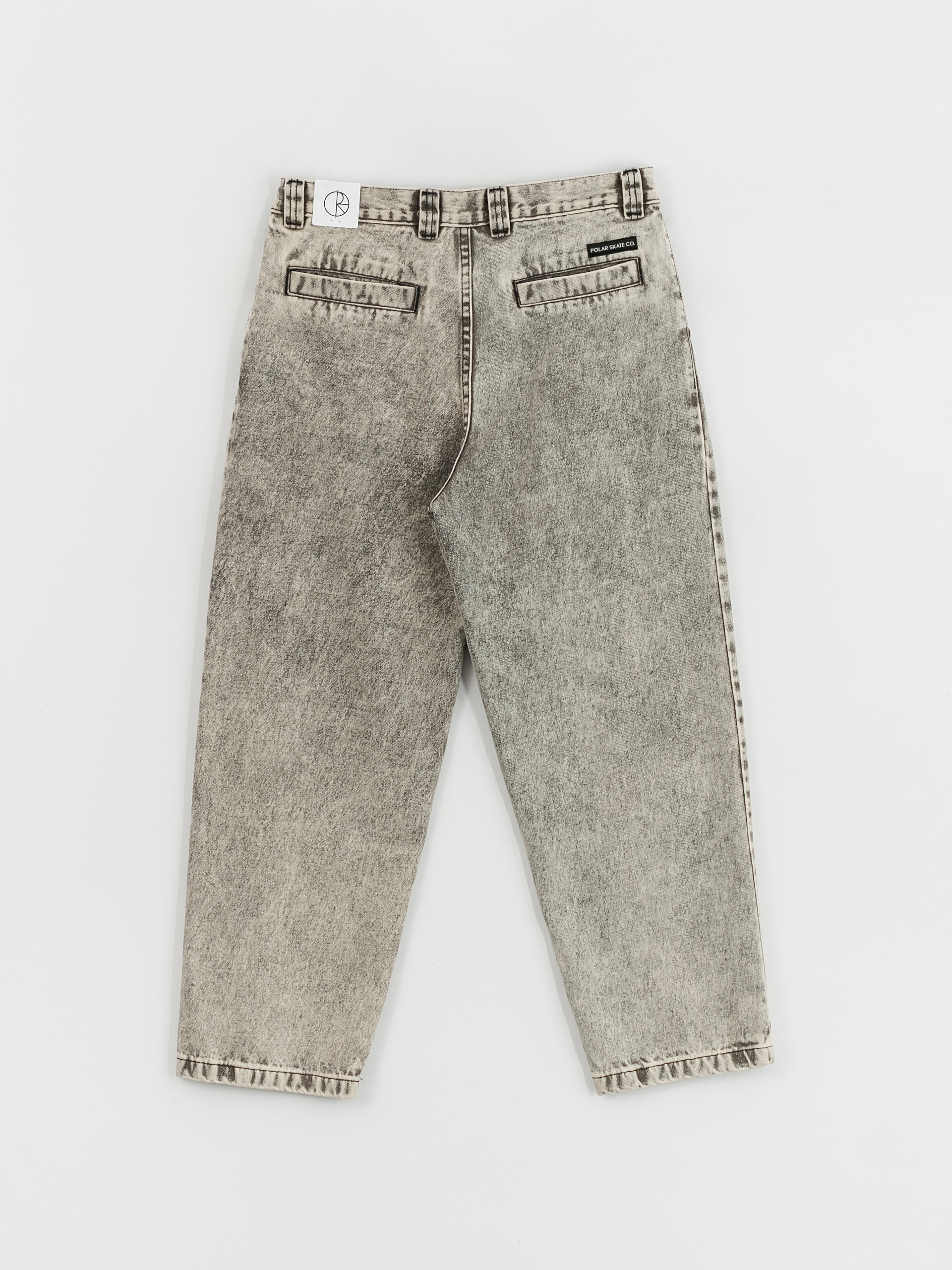 Polar Skate Grund Chinos Kisnadrág (acid black)