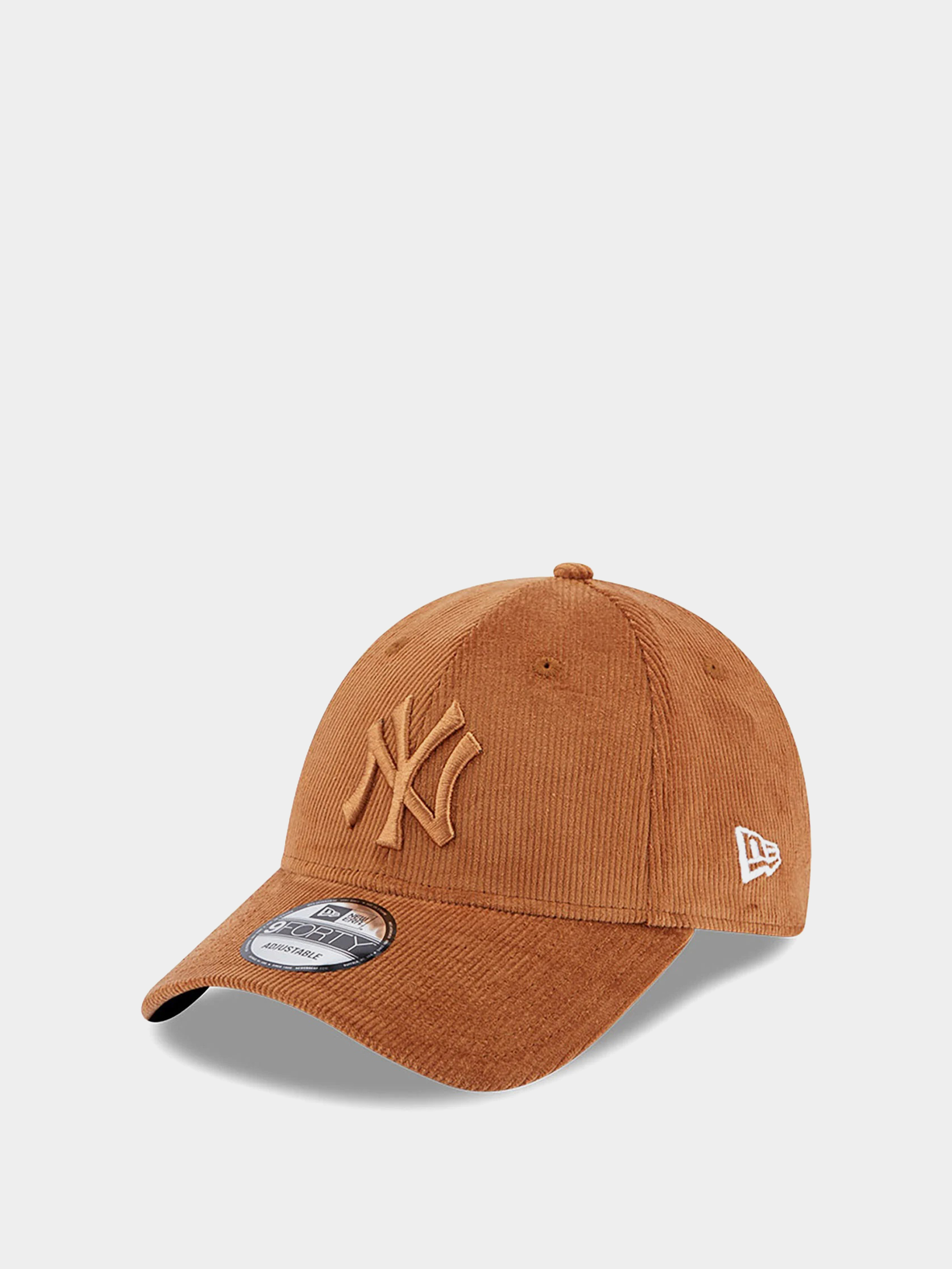 New Era Cord 9Forty New York Yankees Baseball sapka (brown)