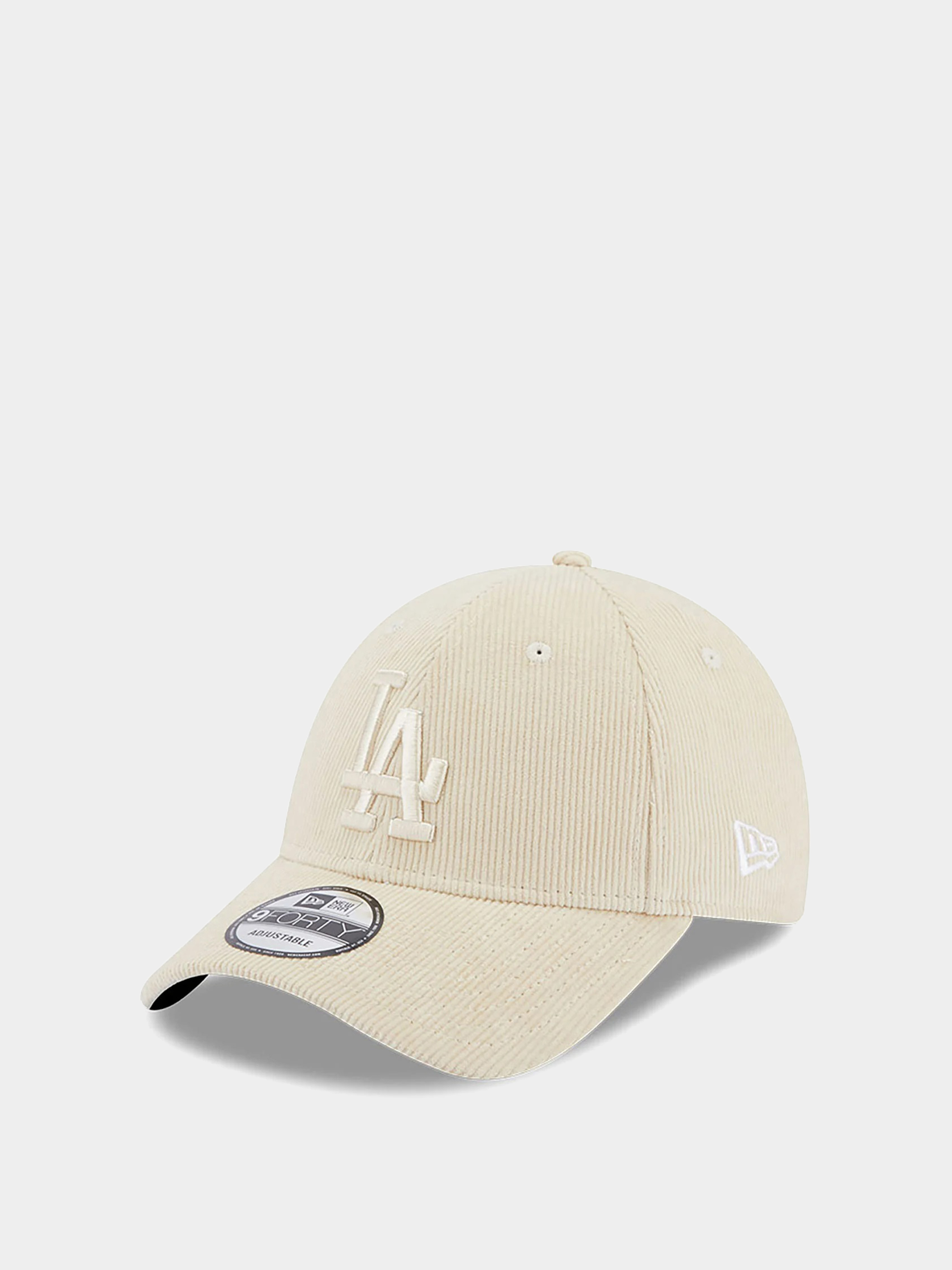 New Era Cord 9Forty Los Angeles Dodgers Baseball sapka (stone)