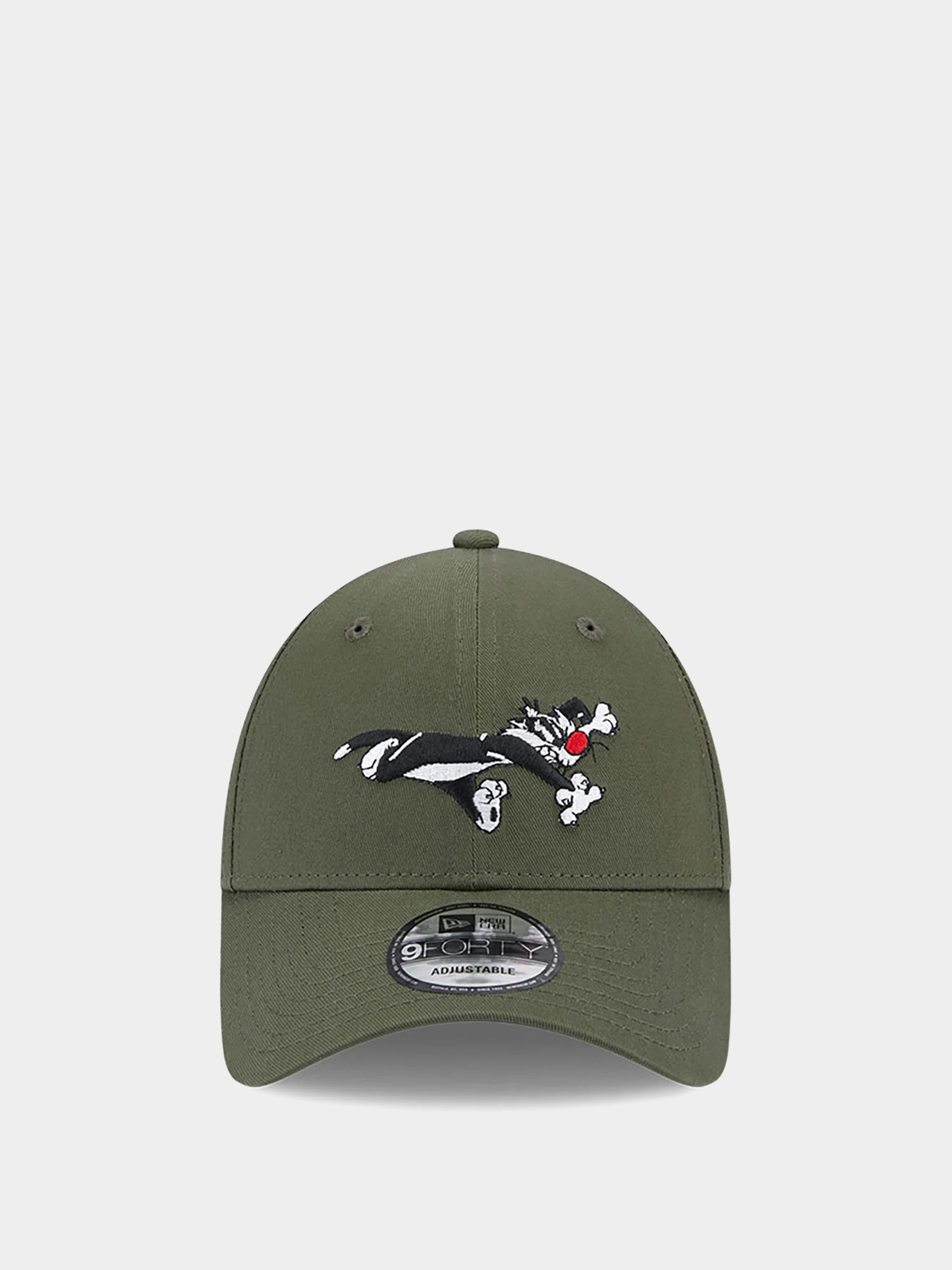 New Era Looney Tunes 9Forty Sylvester Baseball sapka (green)
