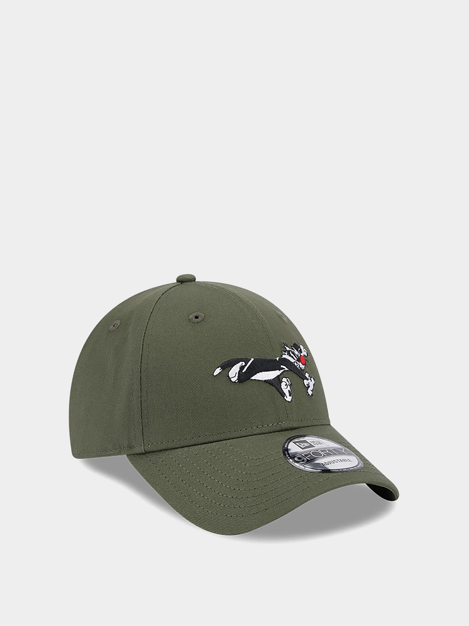 New Era Looney Tunes 9Forty Sylvester Baseball sapka (green)