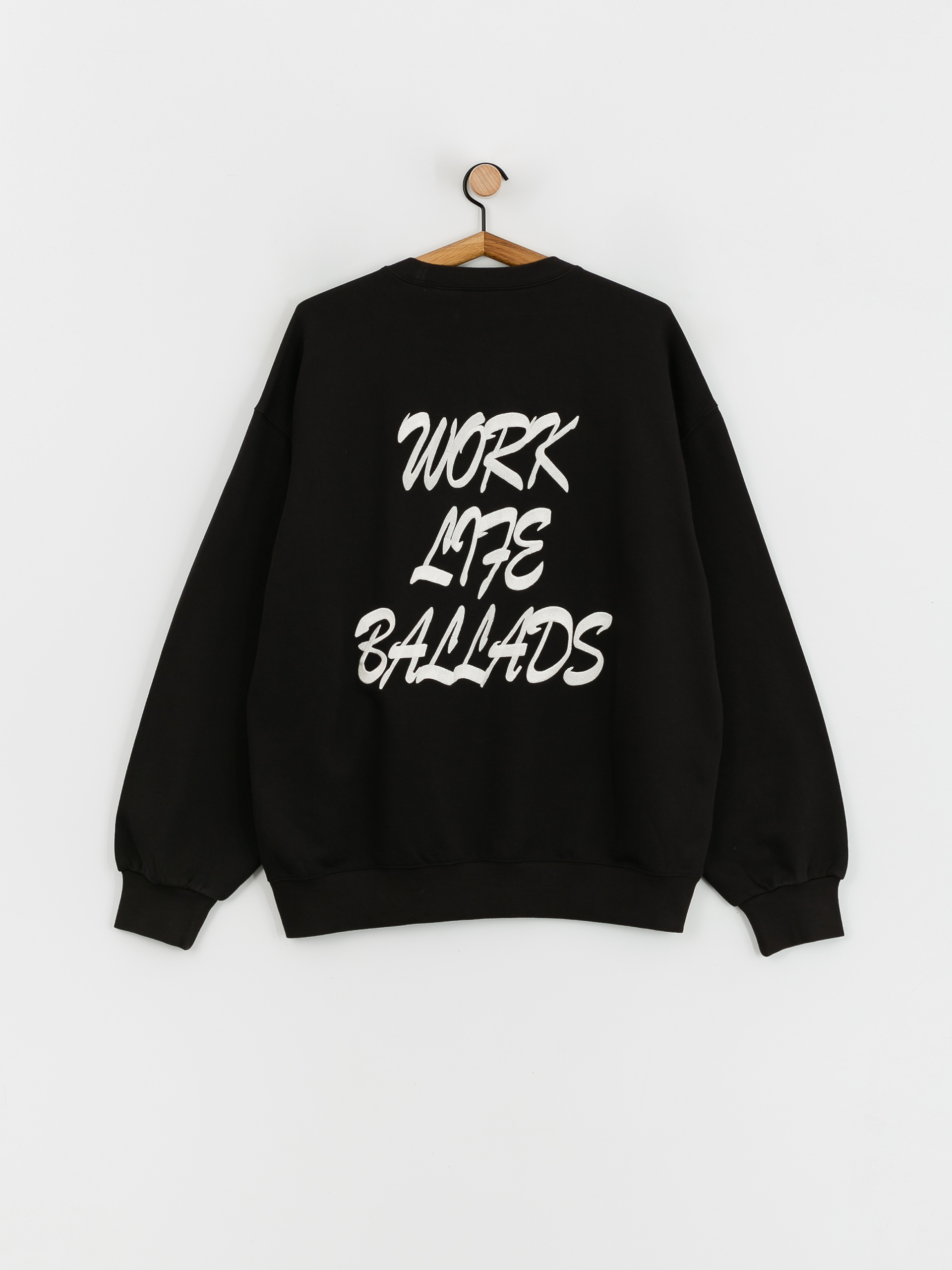 Carhartt WIP Work Varsity Pulóver (black/wax)