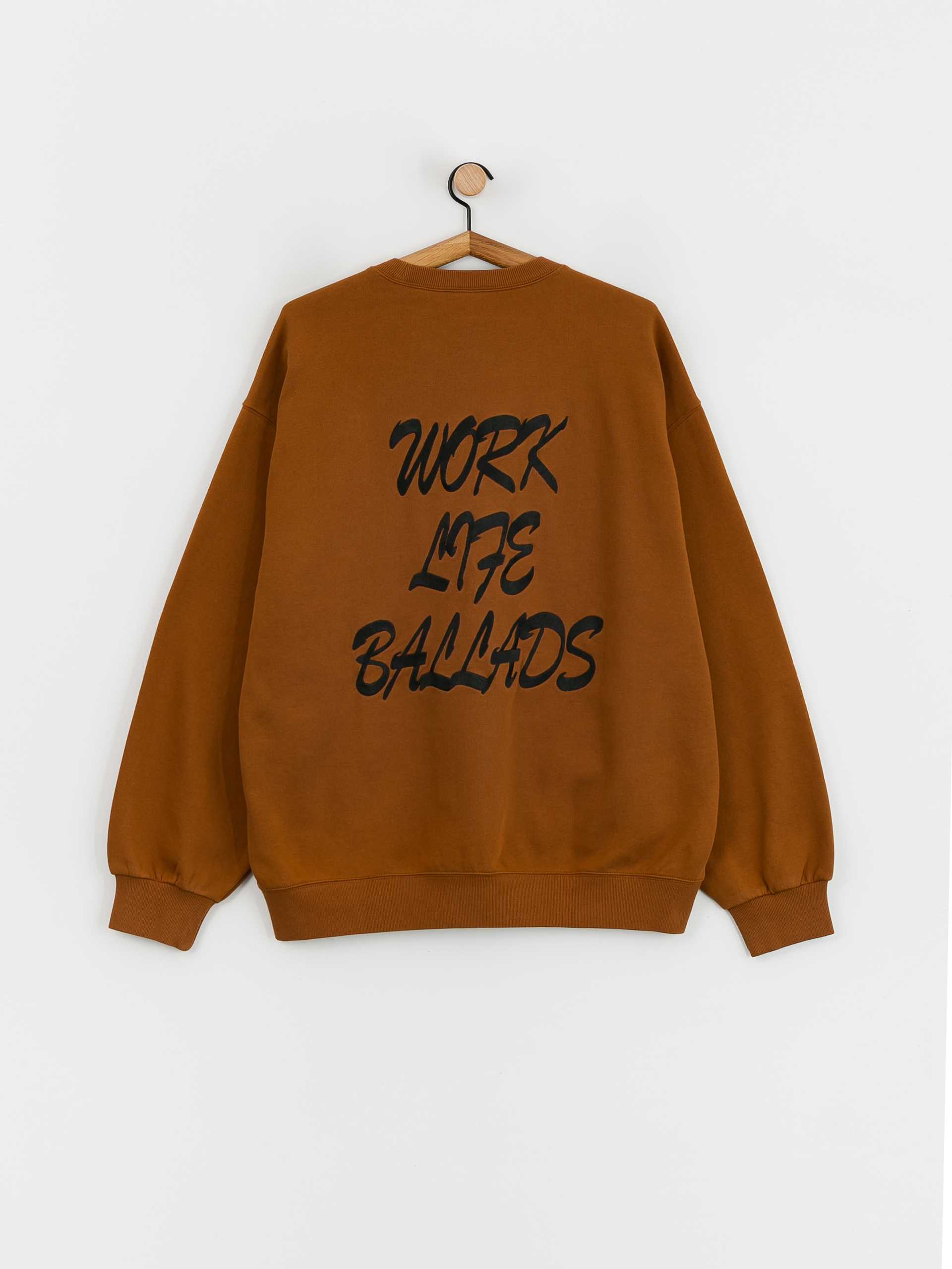 Carhartt WIP Work Varsity Pulóver (deep h brown/black)