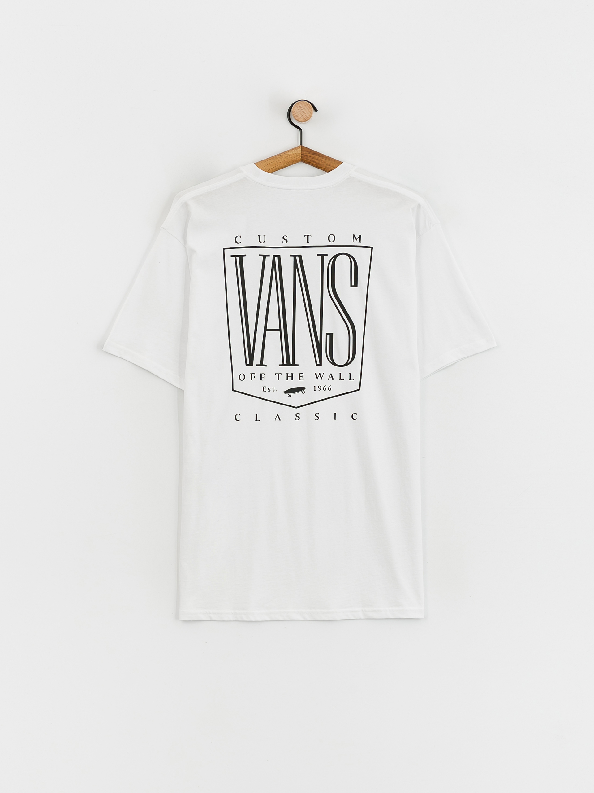 Tall on sale white vans