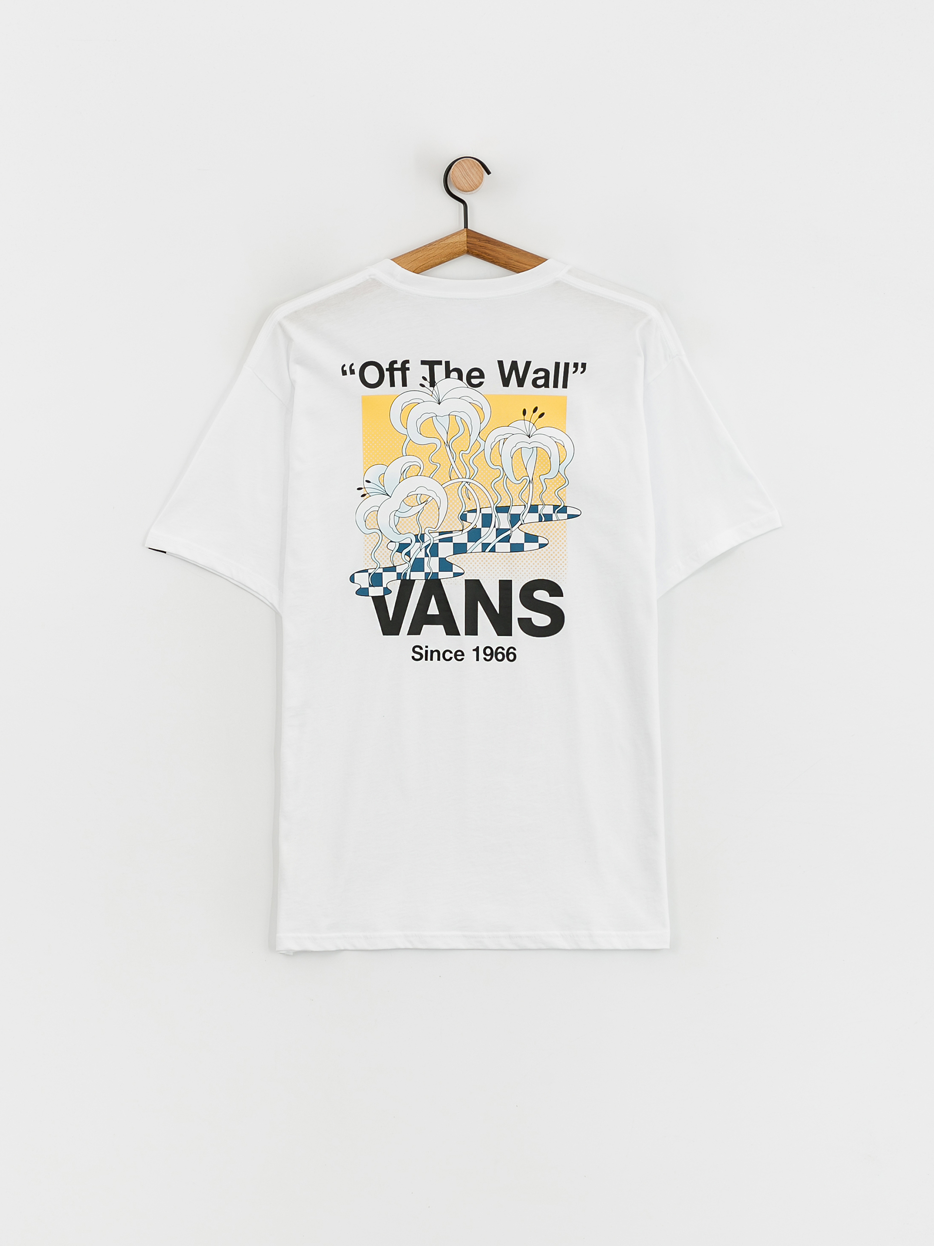Vans Checkerboard Blooming póló (white)