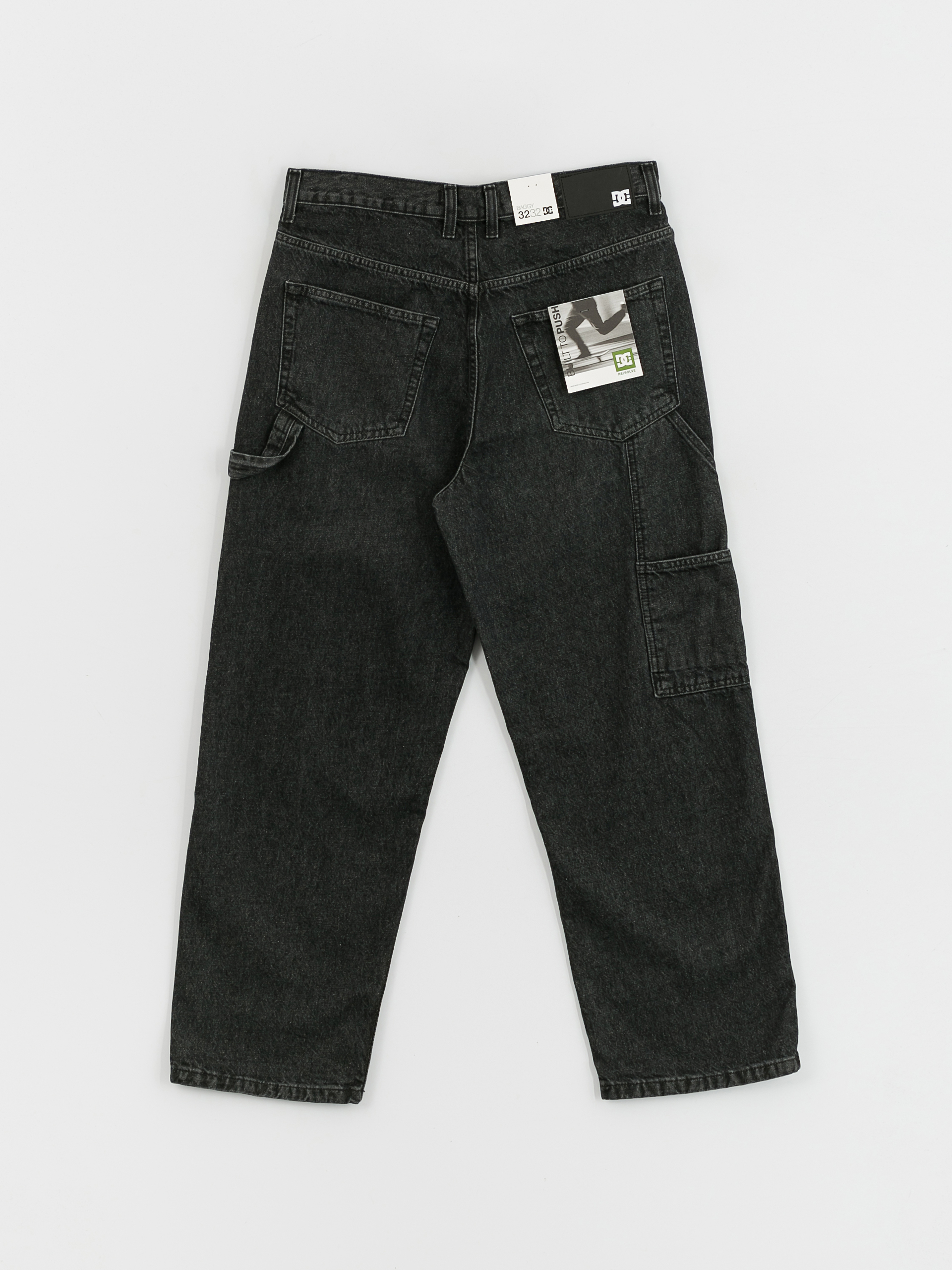 DC Worker Baggy Kisnadrág (black denim)