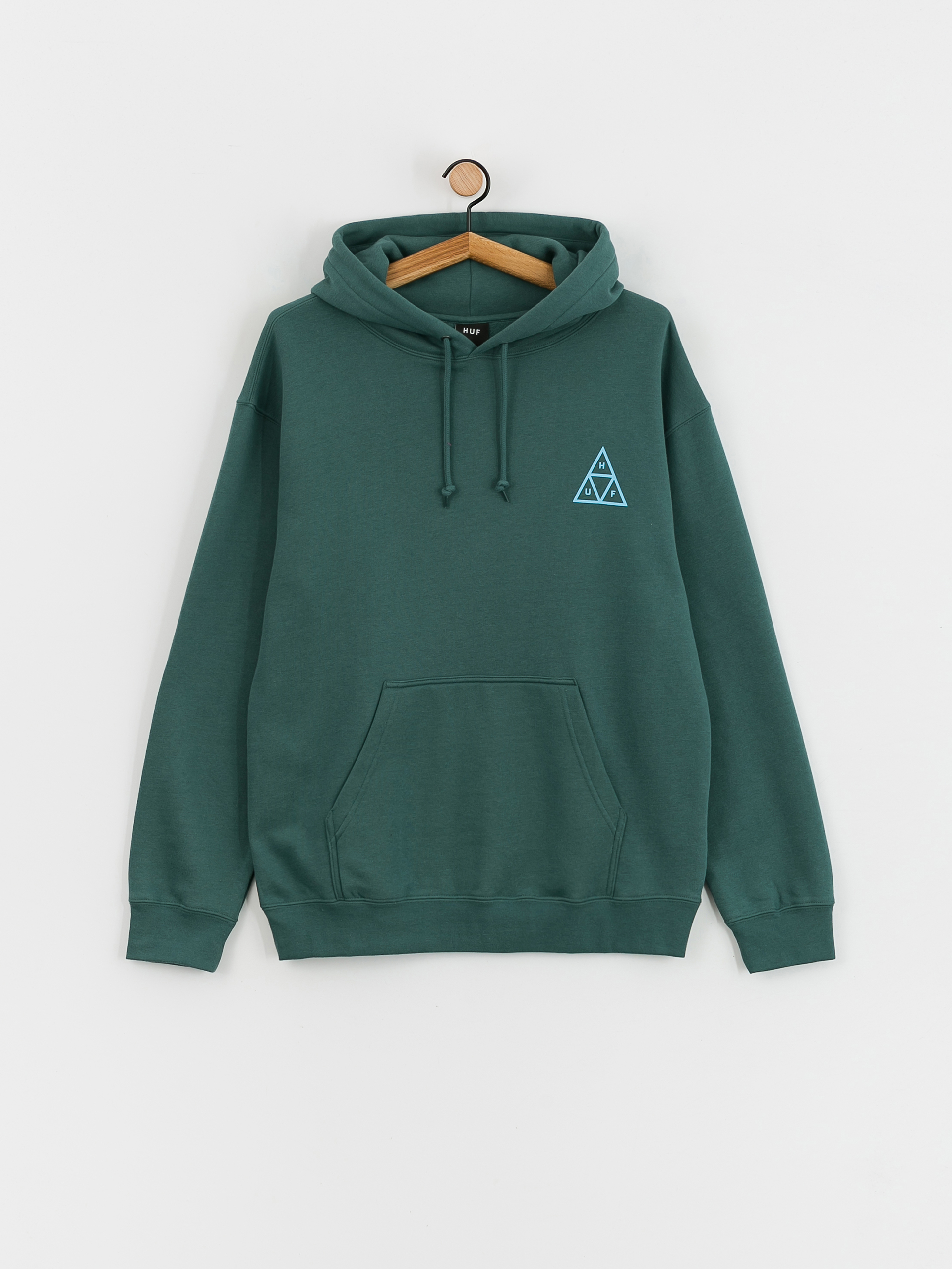 HUF Triple Triangle HD Kapucnis pulóver (pine)