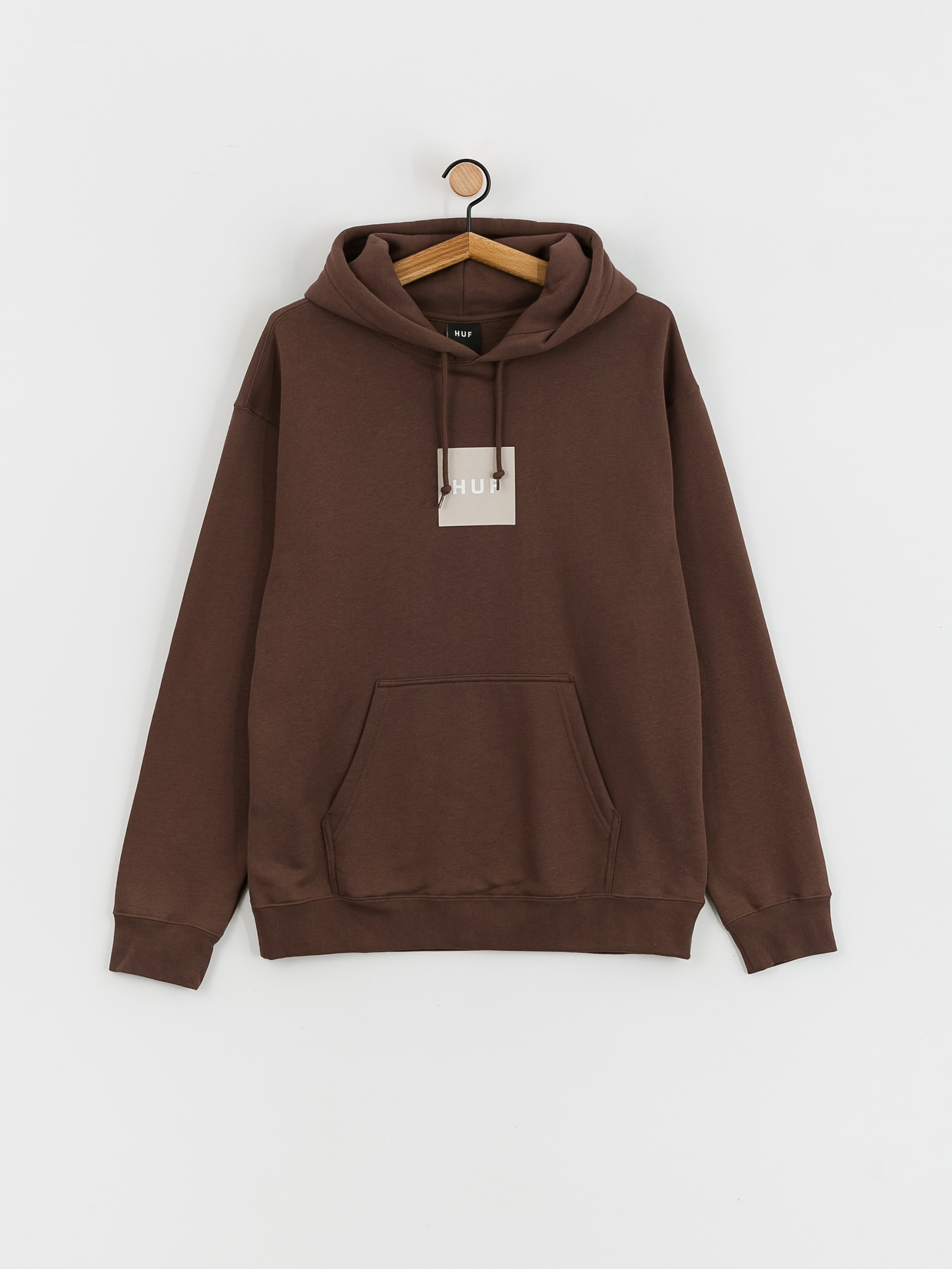 HUF Box HD Kapucnis pulóver (coffee)