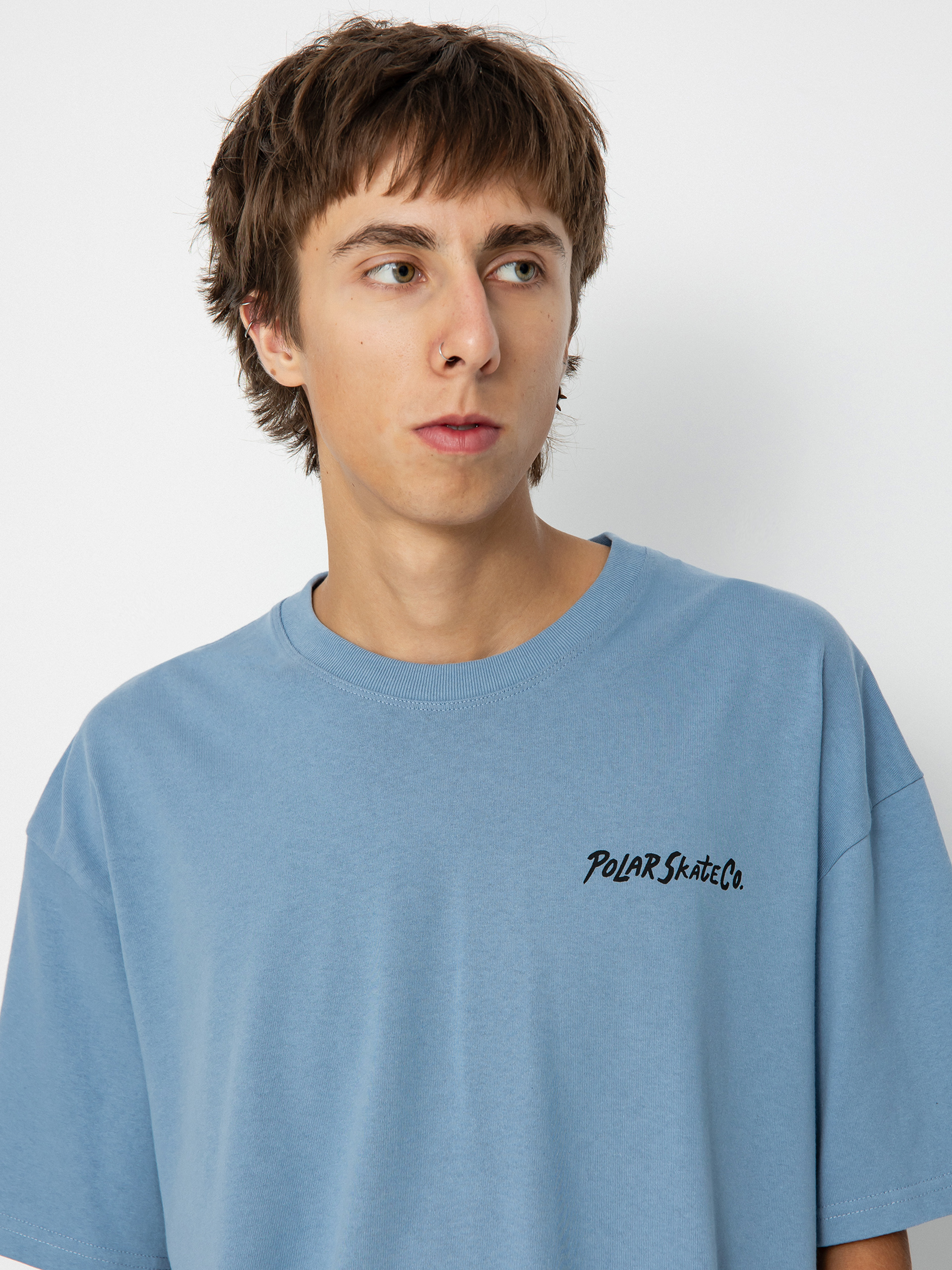 Polar Skate Yoga Trippin póló (oxford blue)