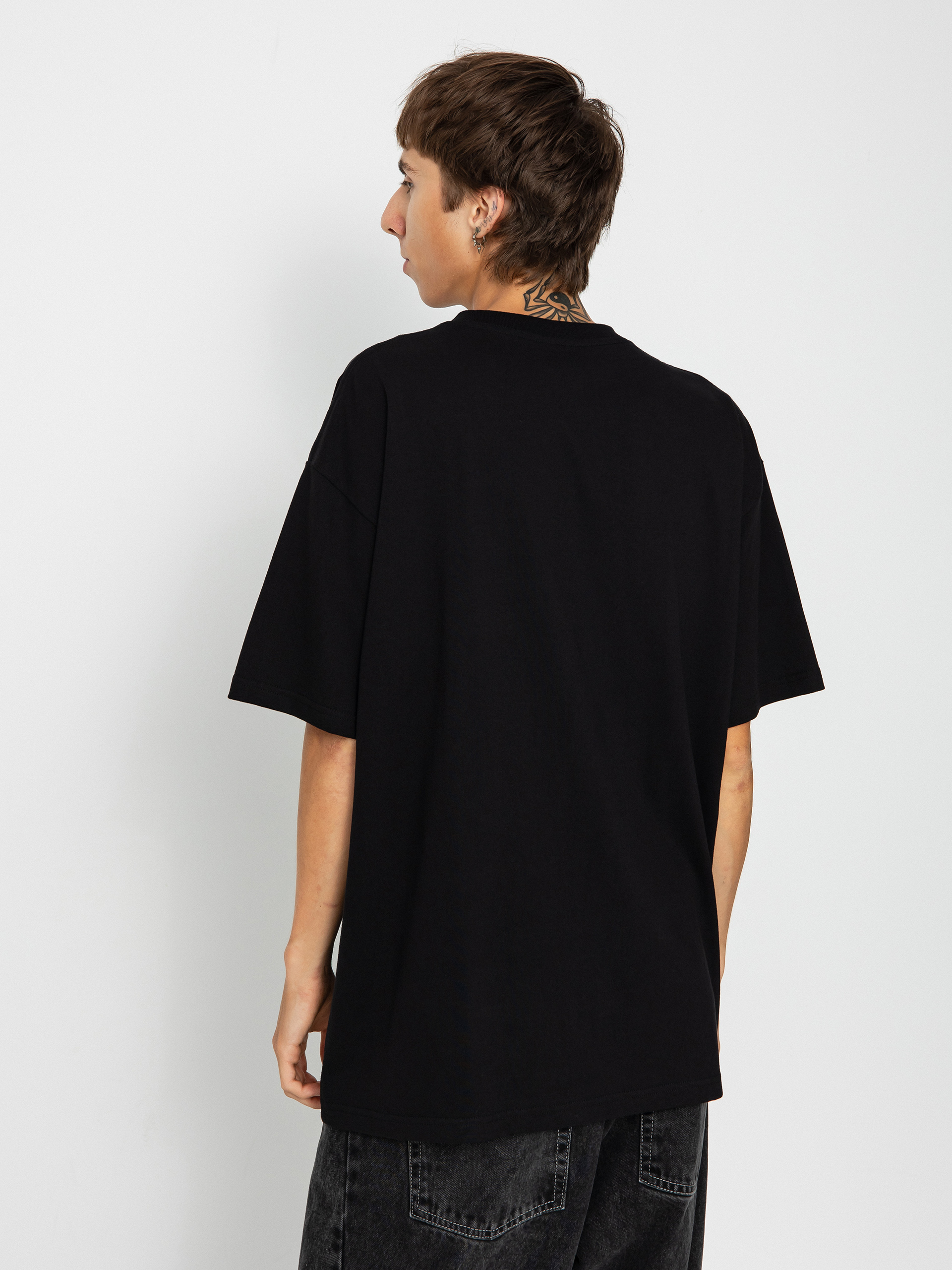 Polar Skate Happy Sad póló (black)