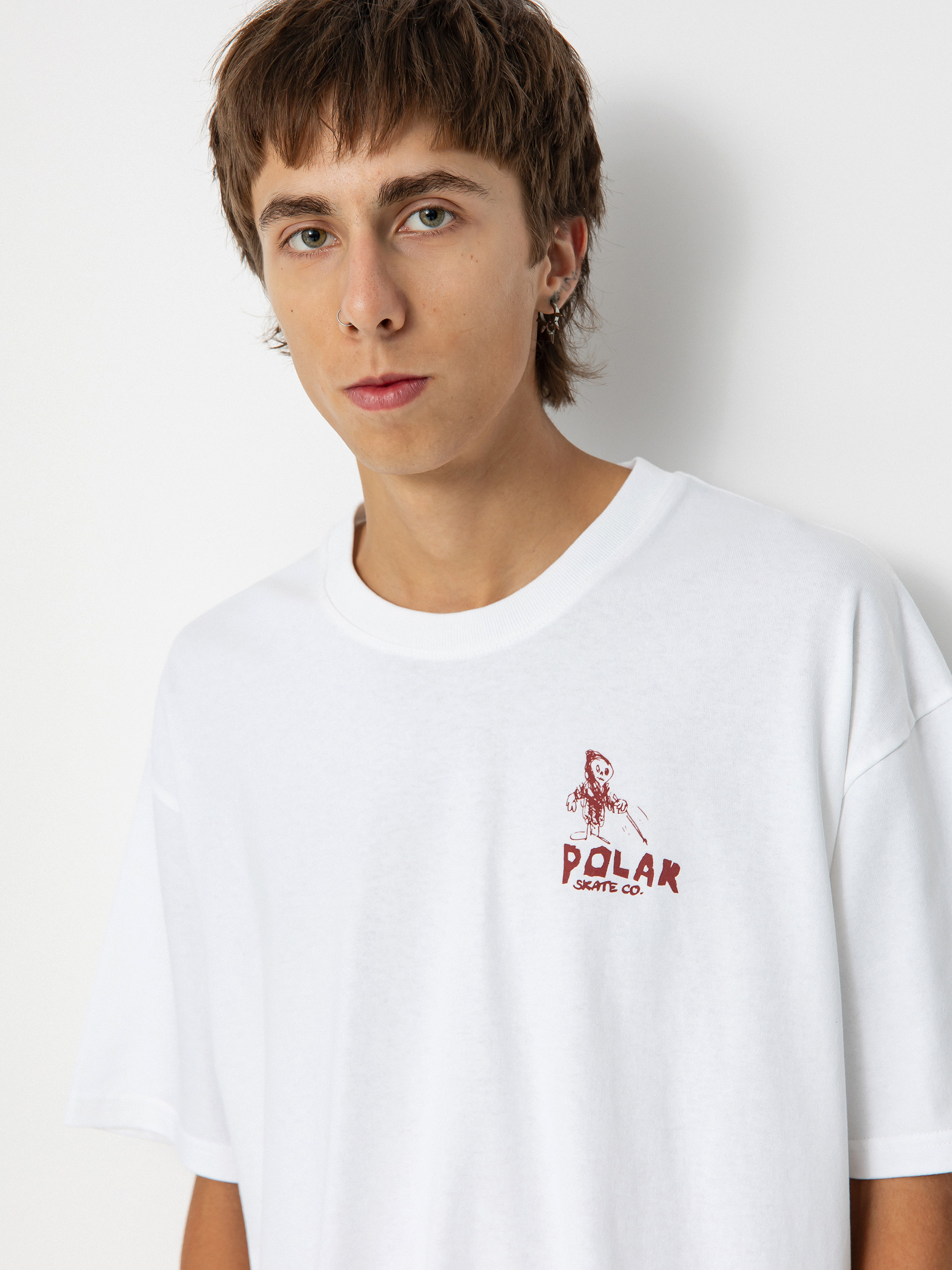 Polar Skate Reaper póló (white)