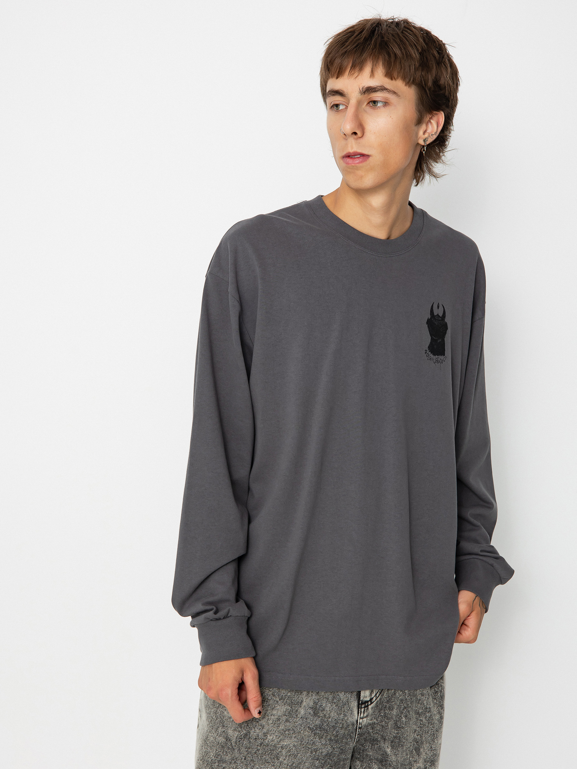 Polar Skate Little Devils Hosszú ujjú felső (graphite)