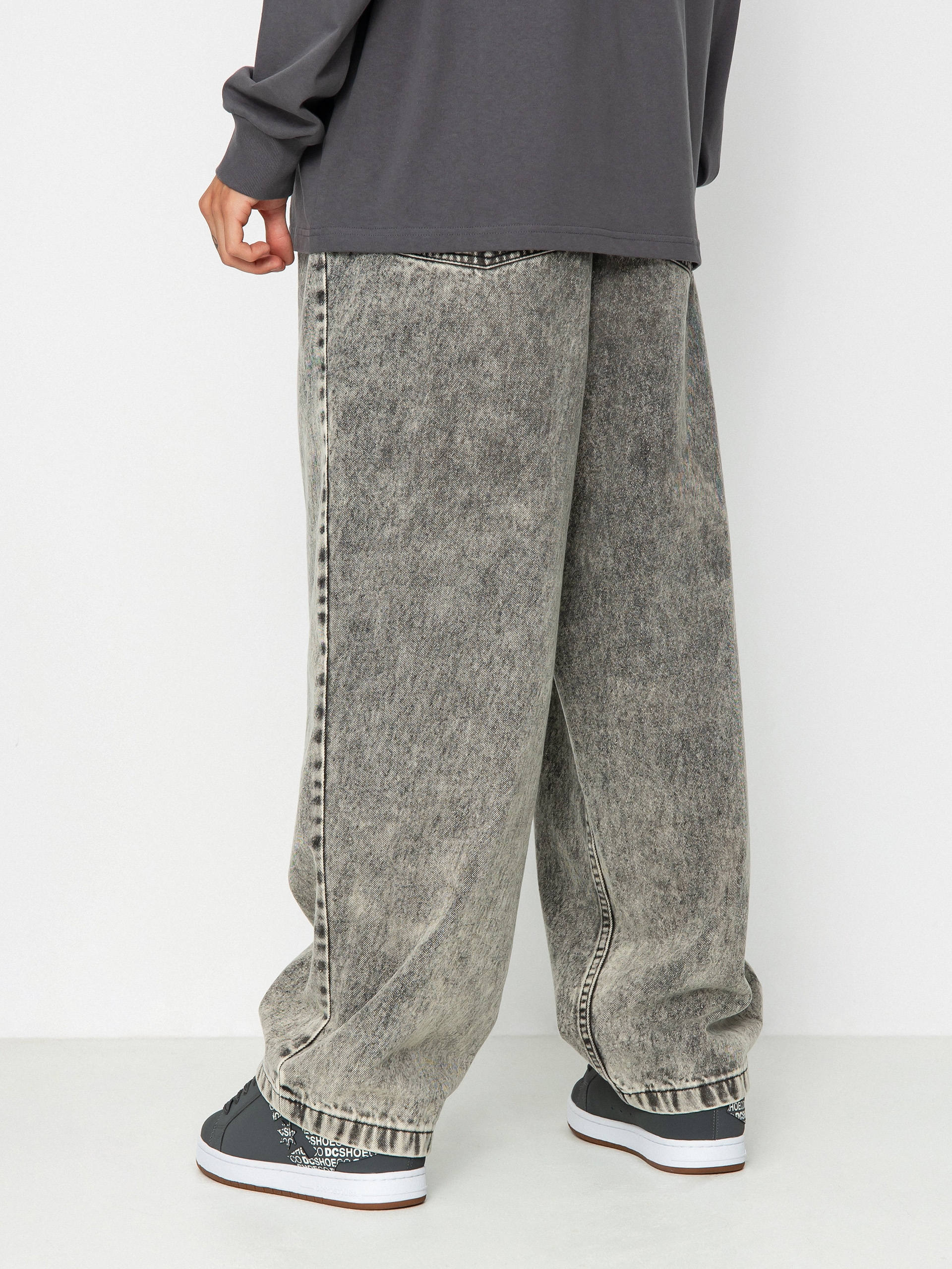 Polar Skate Big Boy Jeans Kisnadrág (acid black)