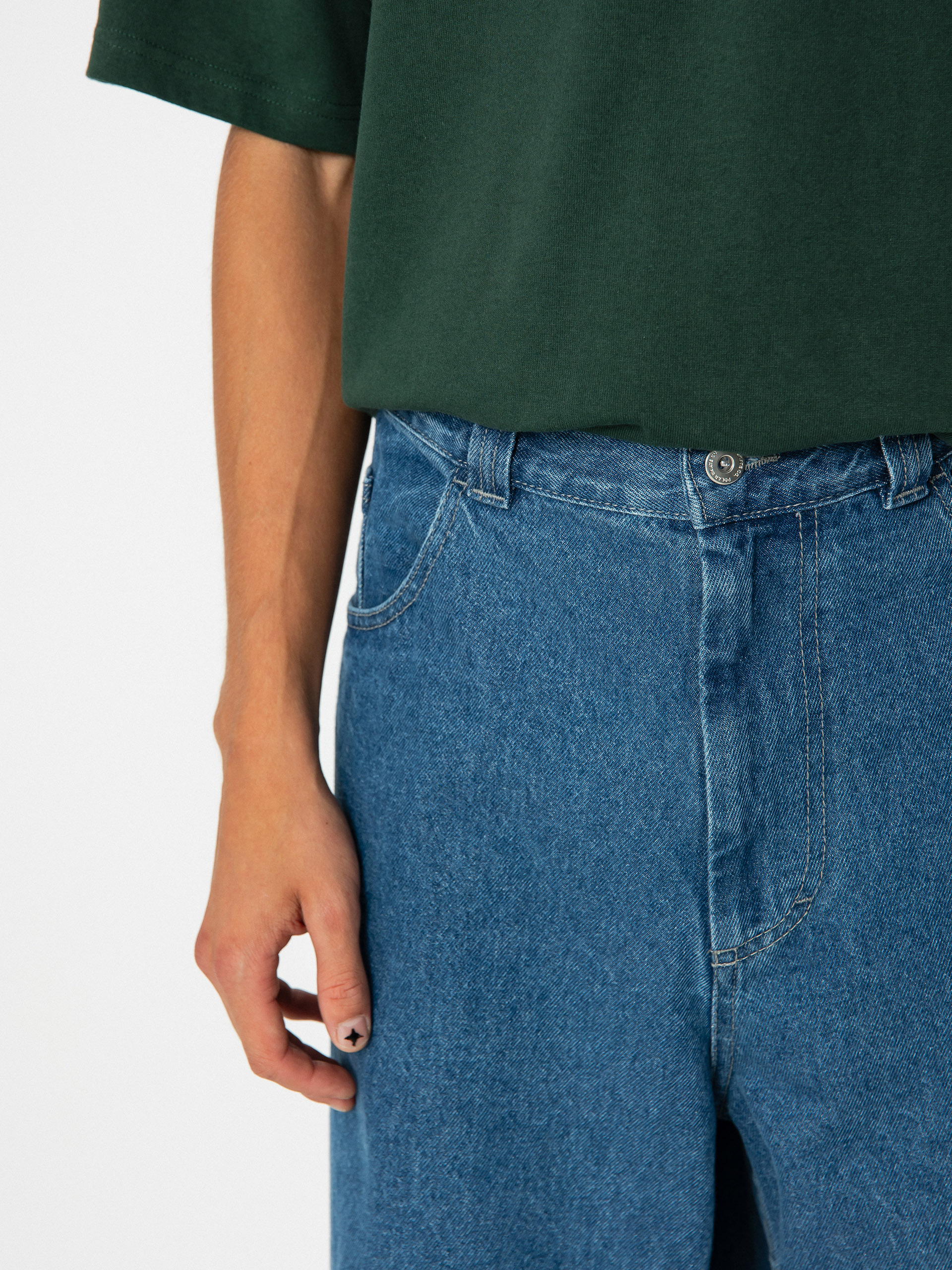 Polar Skate Big Boy Jeans Kisnadrág (mid blue)