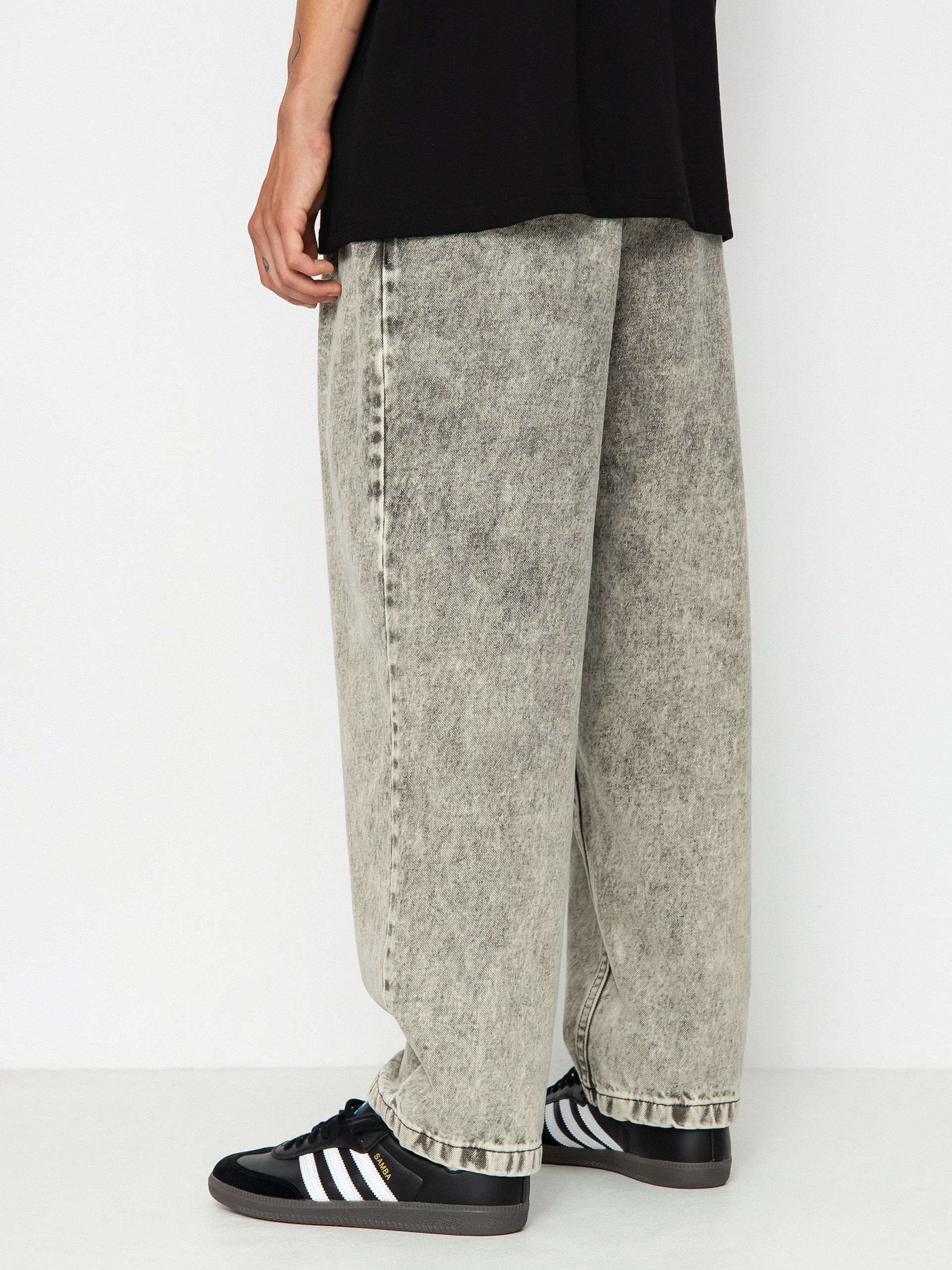 Polar Skate Grund Chinos Kisnadrág (acid black)