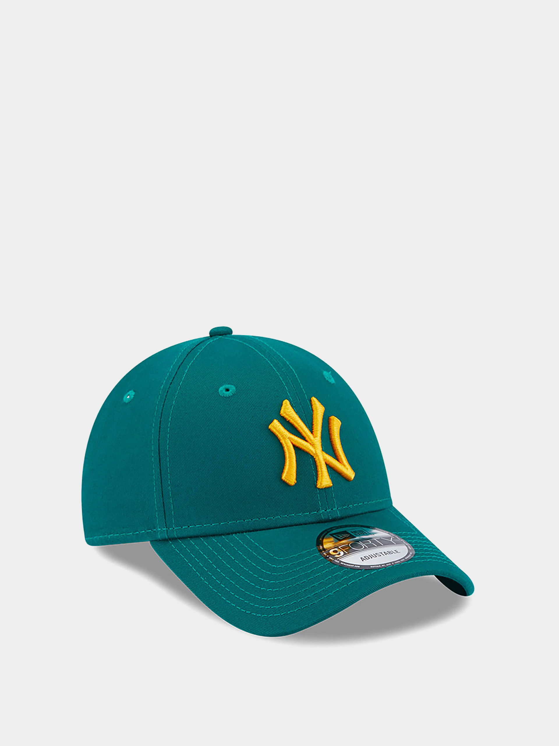 New Era League Essential 9Forty New York Yankees Baseball sapka (green/yellow)