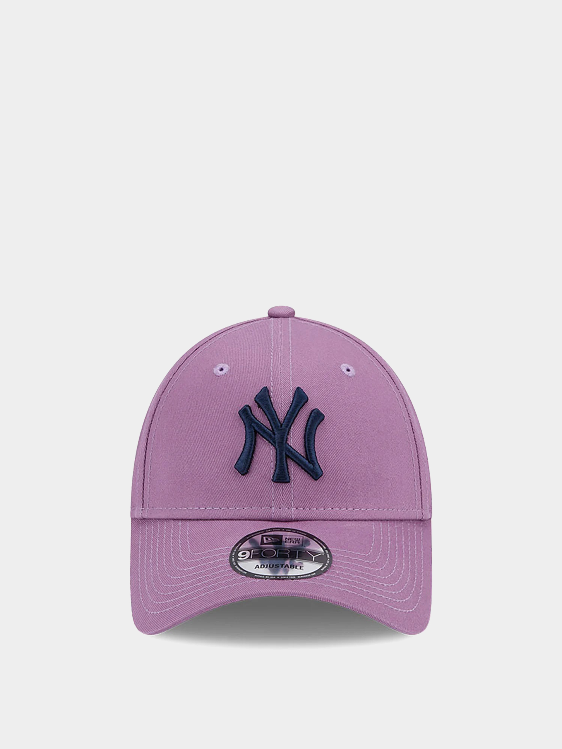 New Era League Essential 9Forty New York Yankees Baseball sapka (purple)