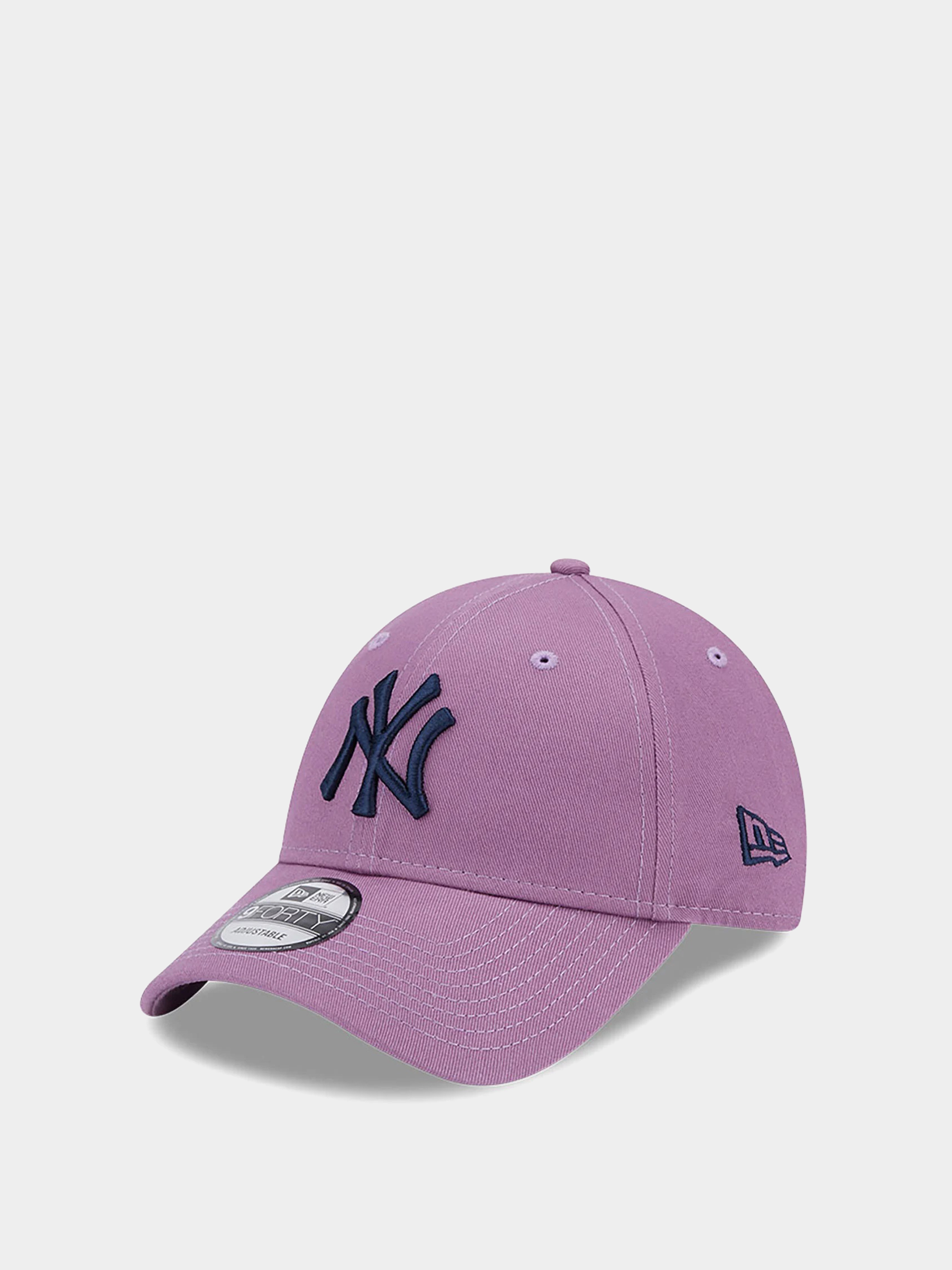 New Era League Essential 9Forty New York Yankees Baseball sapka (purple)
