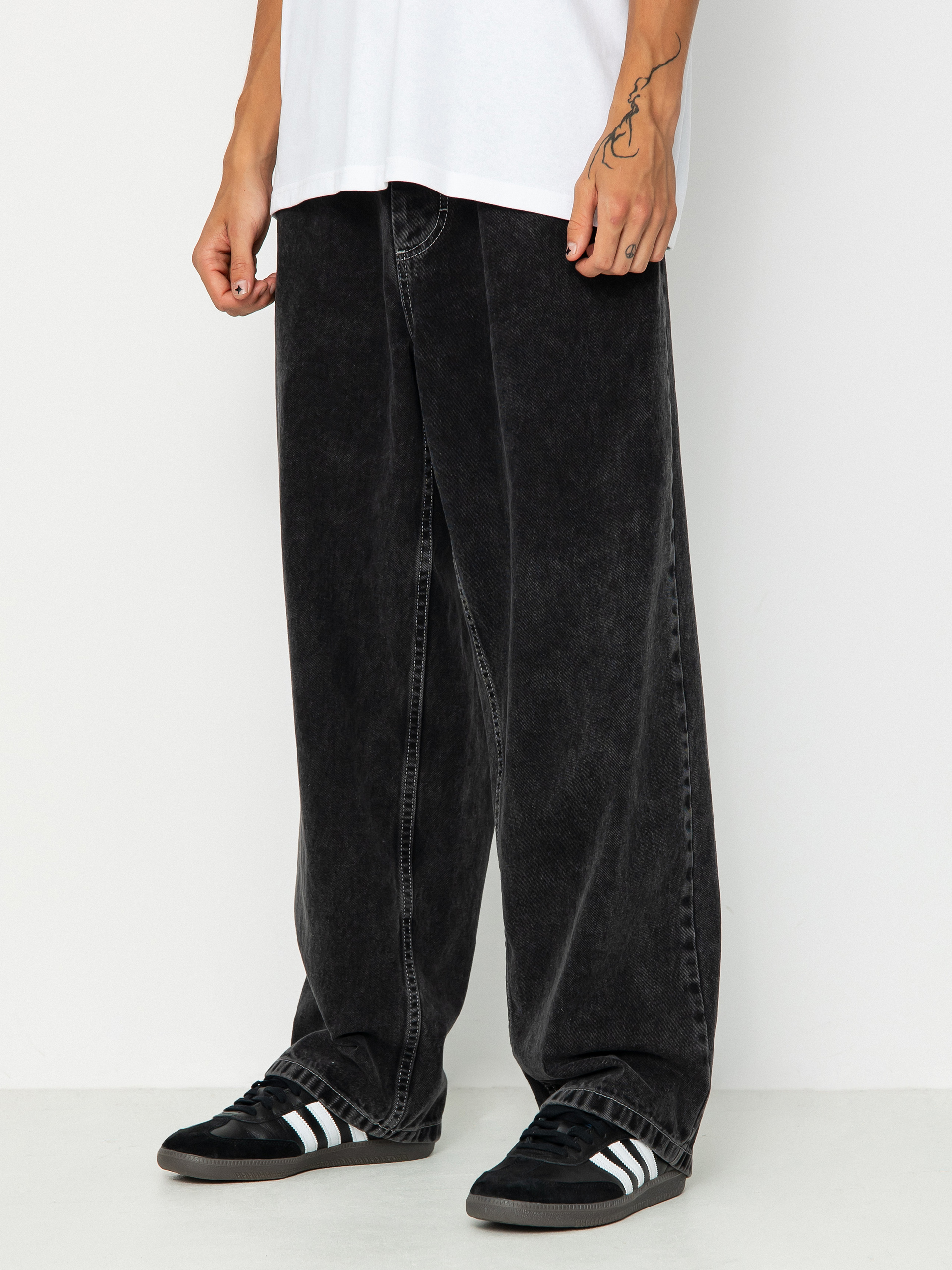 Polar Skate Big Boy Jeans Kisnadrág (silver black)