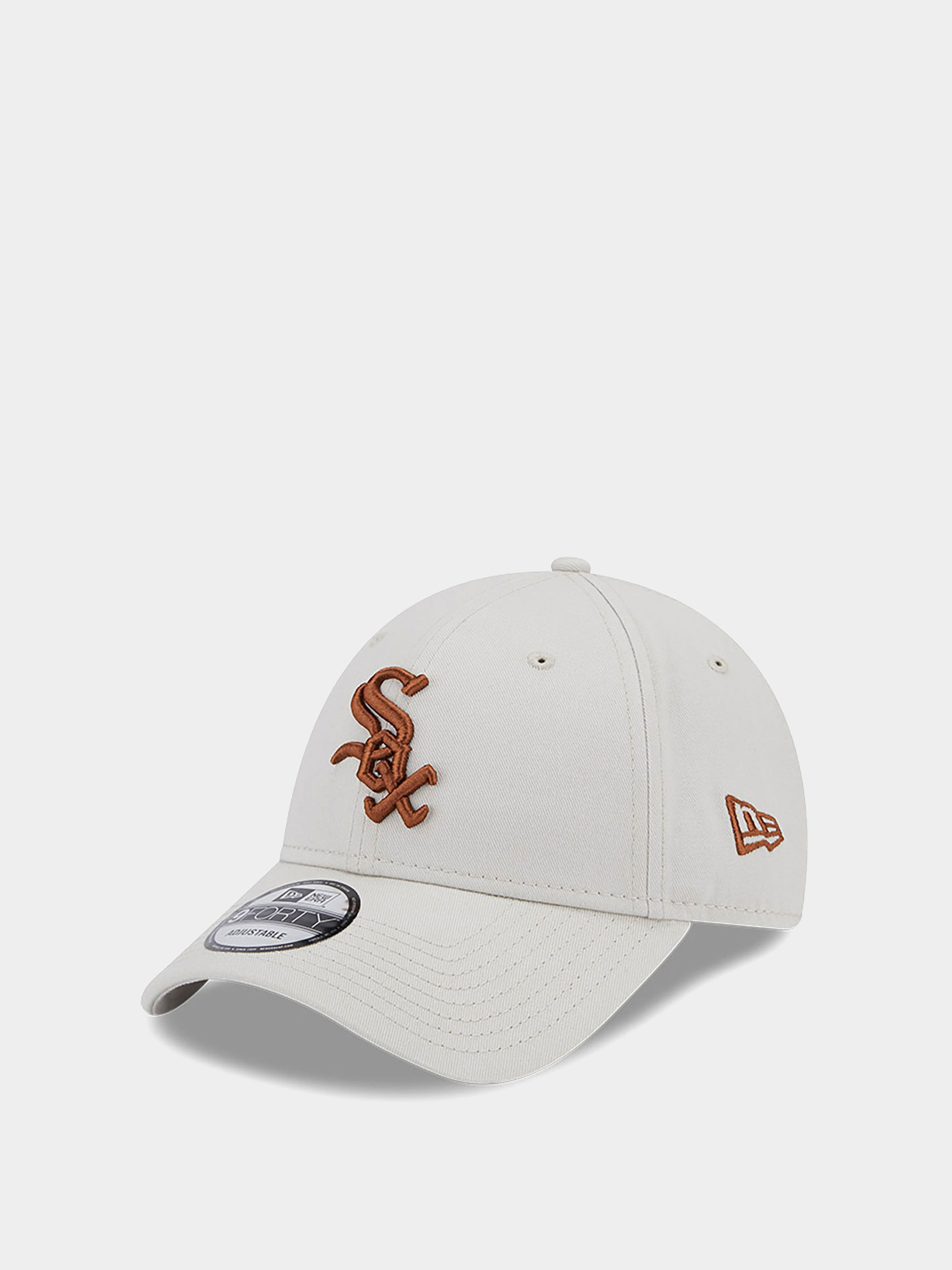 New Era League Essential 9Forty Chicago White Sox Baseball sapka (stone/brown)