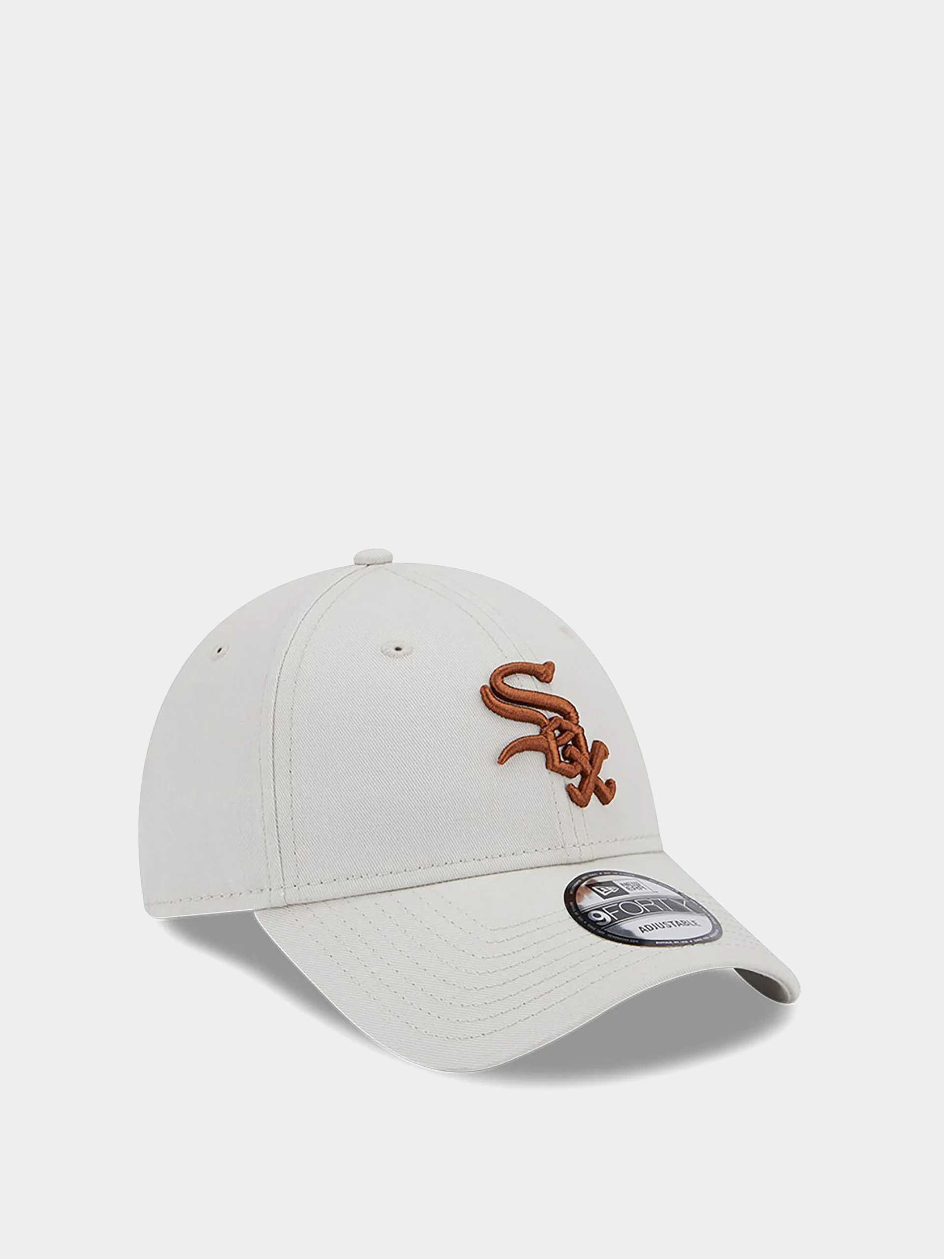 New Era League Essential 9Forty Chicago White Sox Baseball sapka (stone/brown)