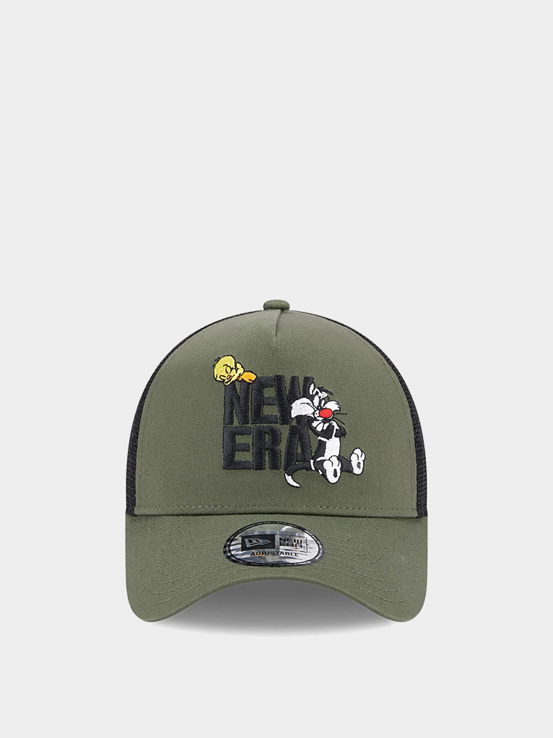 New Era Looney Tunes Trucker Baseball sapka (green/black)