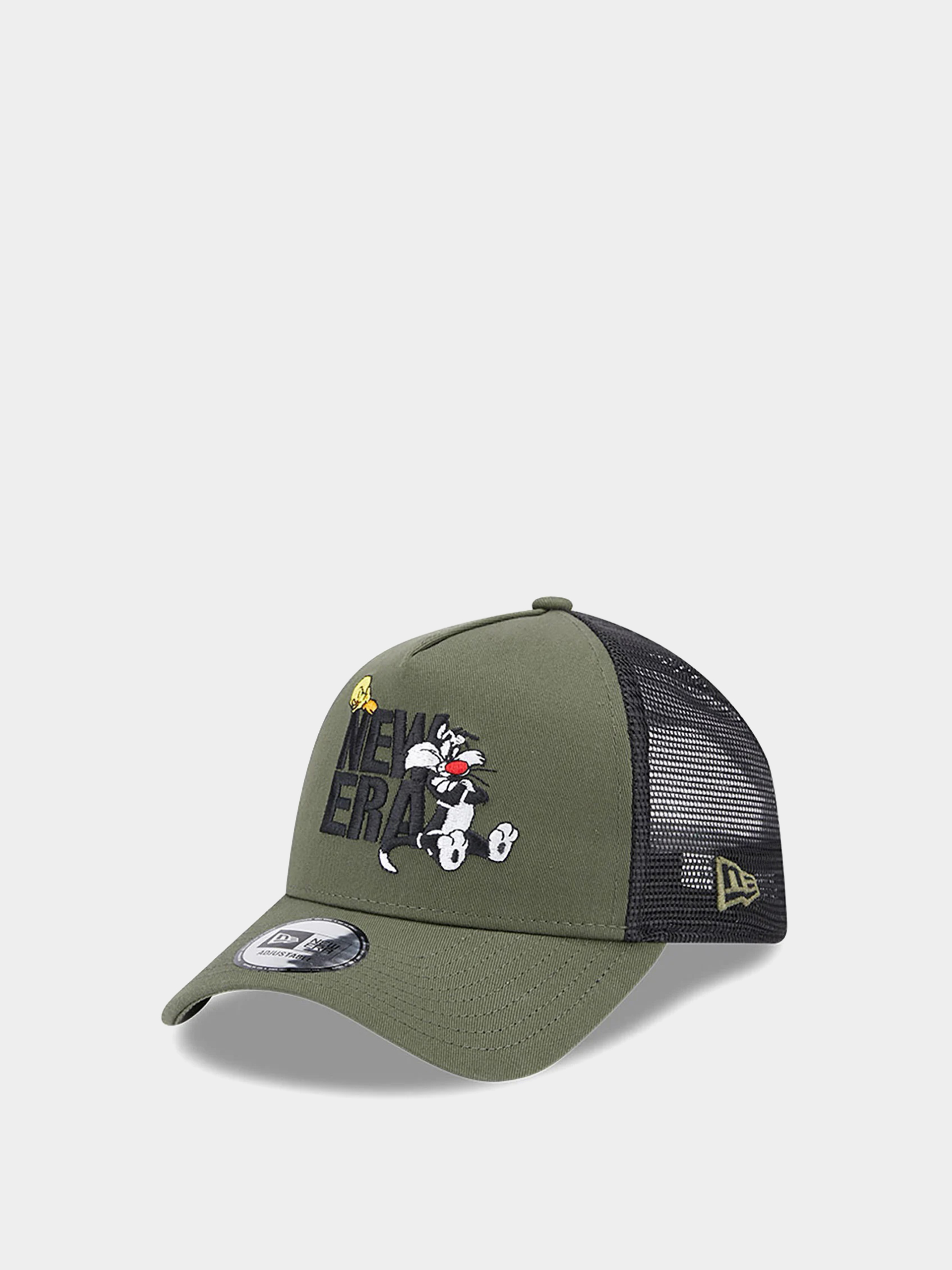 New Era Looney Tunes Trucker Baseball sapka (green/black)
