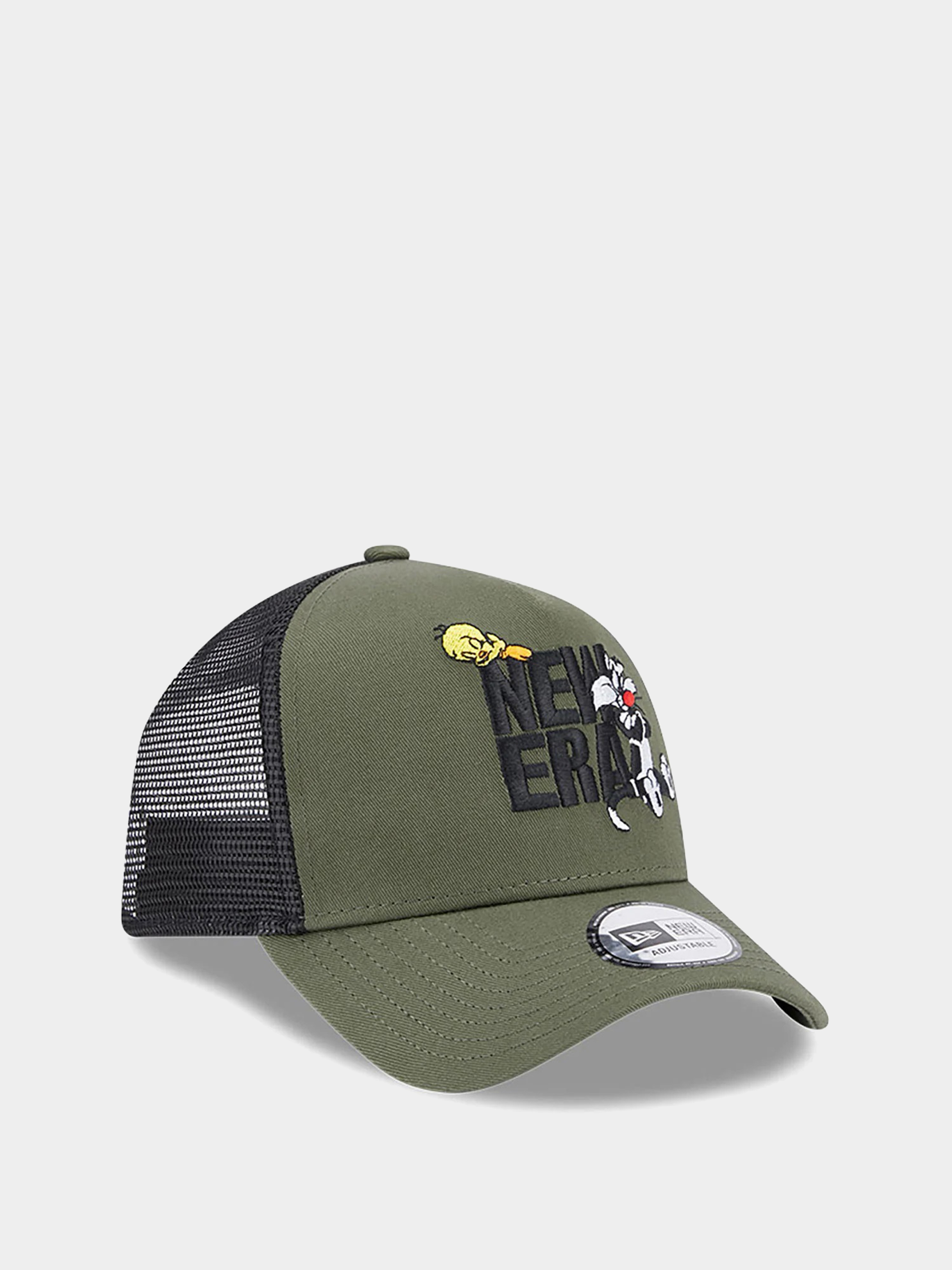 New Era Looney Tunes Trucker Baseball sapka (green/black)