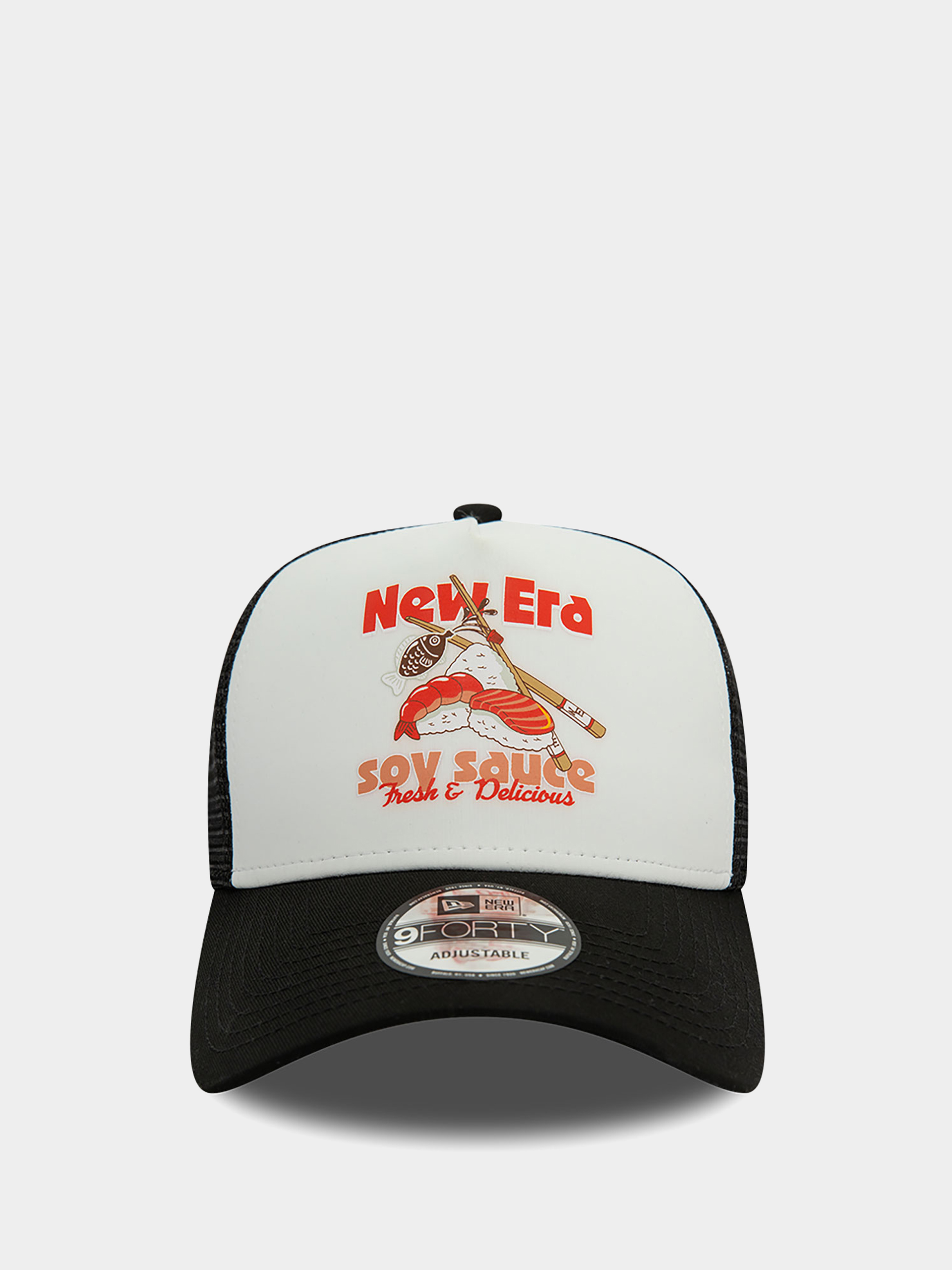 New Era Food Trucker Baseball sapka (black/white)