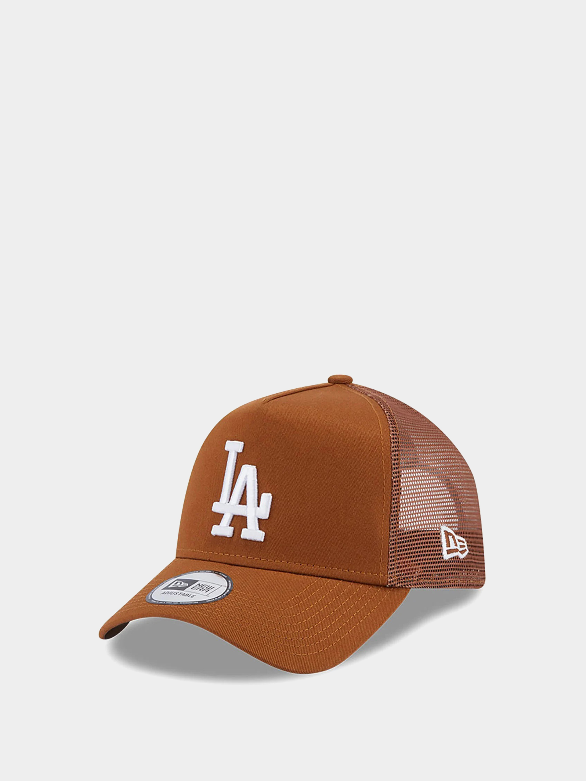 New Era League Essential Trucker Baseball sapka (brown)