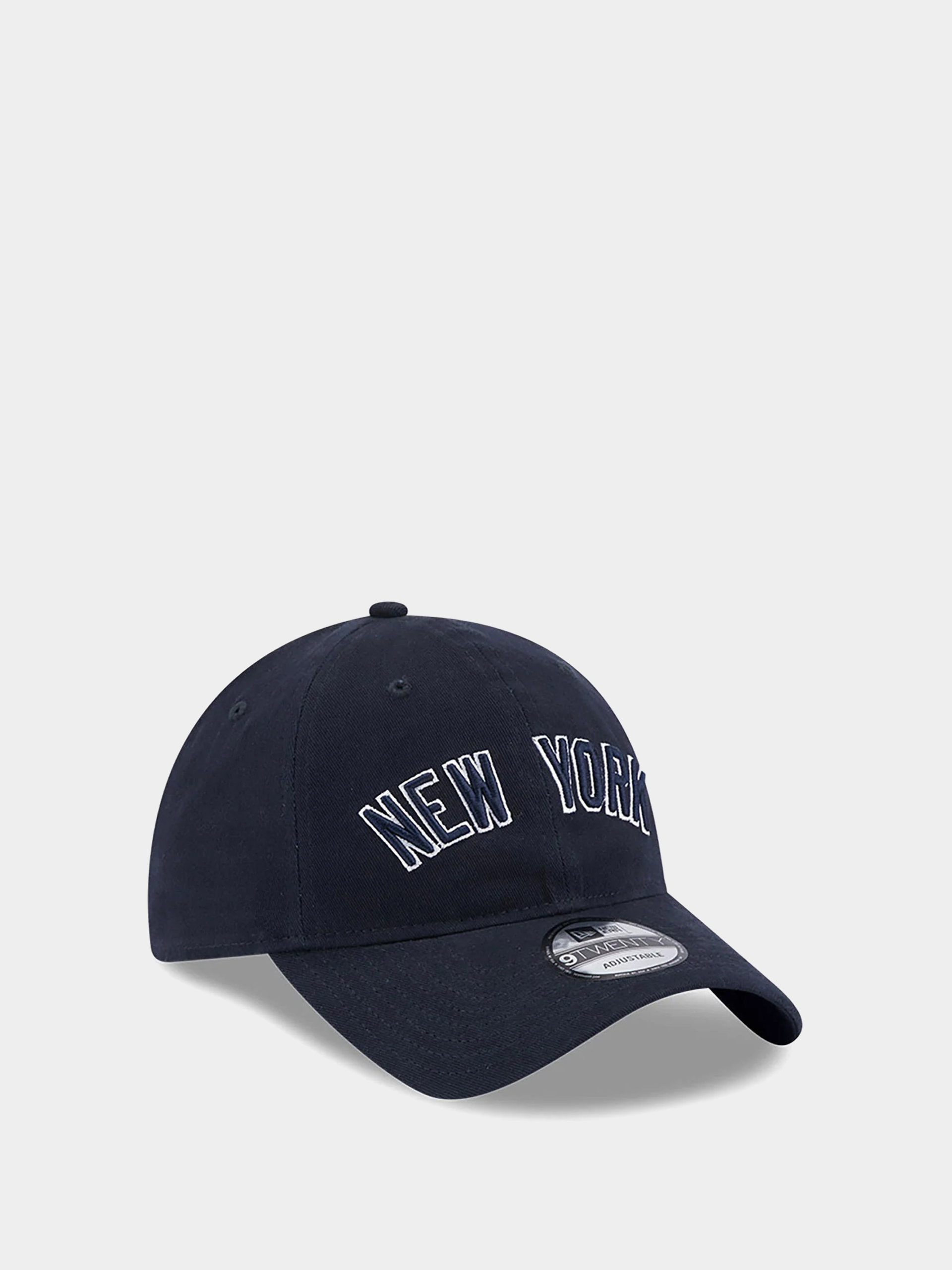New Era Team Script 9Twenty New York Yankees Baseball sapka (navy)