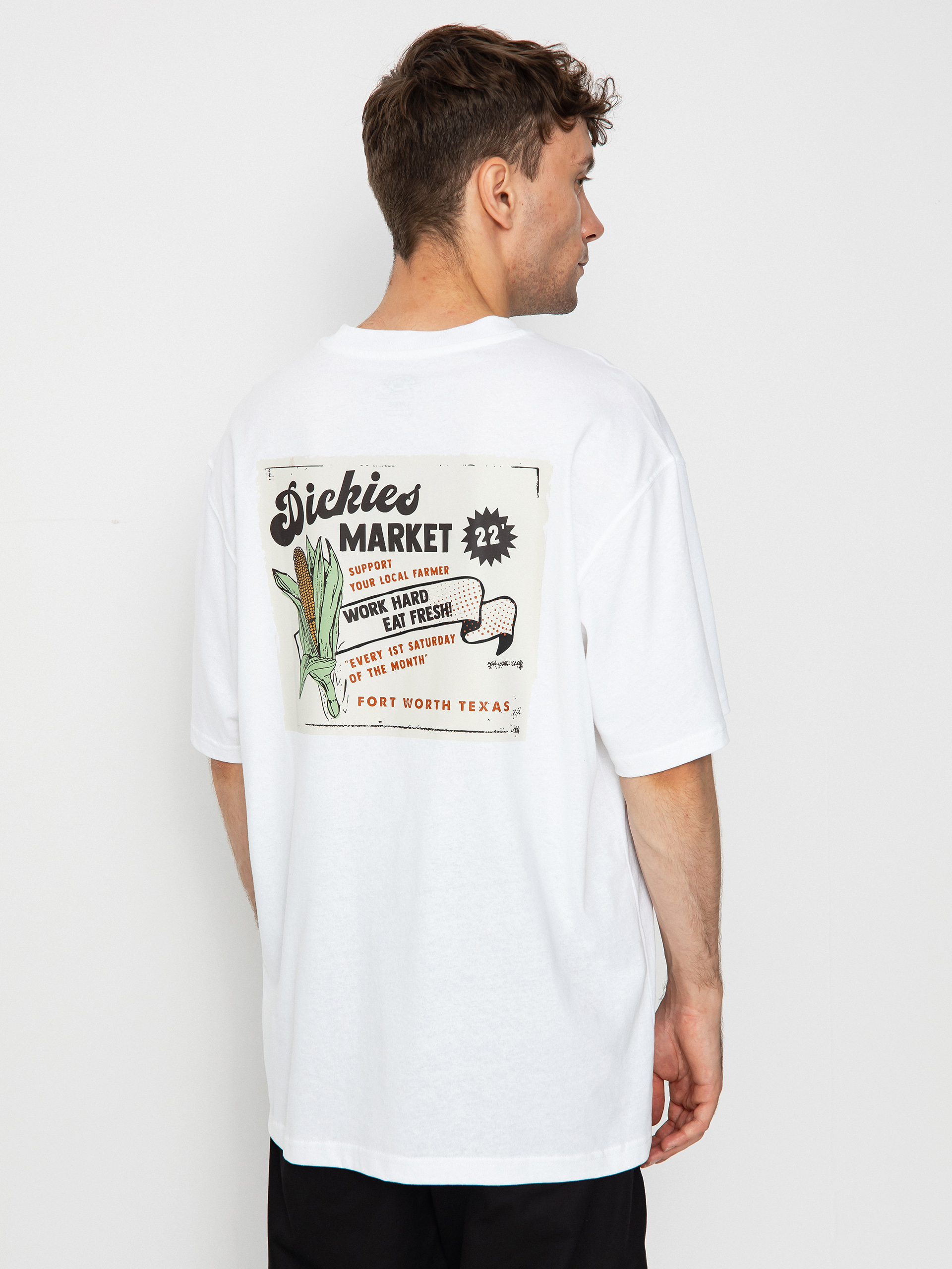 Dickies Grainfield póló (white)