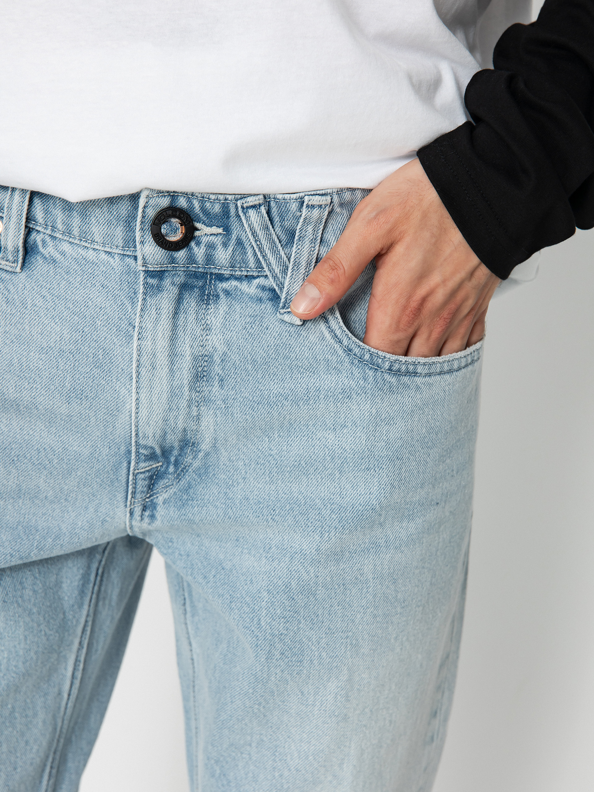 Volcom Vorta Denim Kisnadrág (sandy indigo)