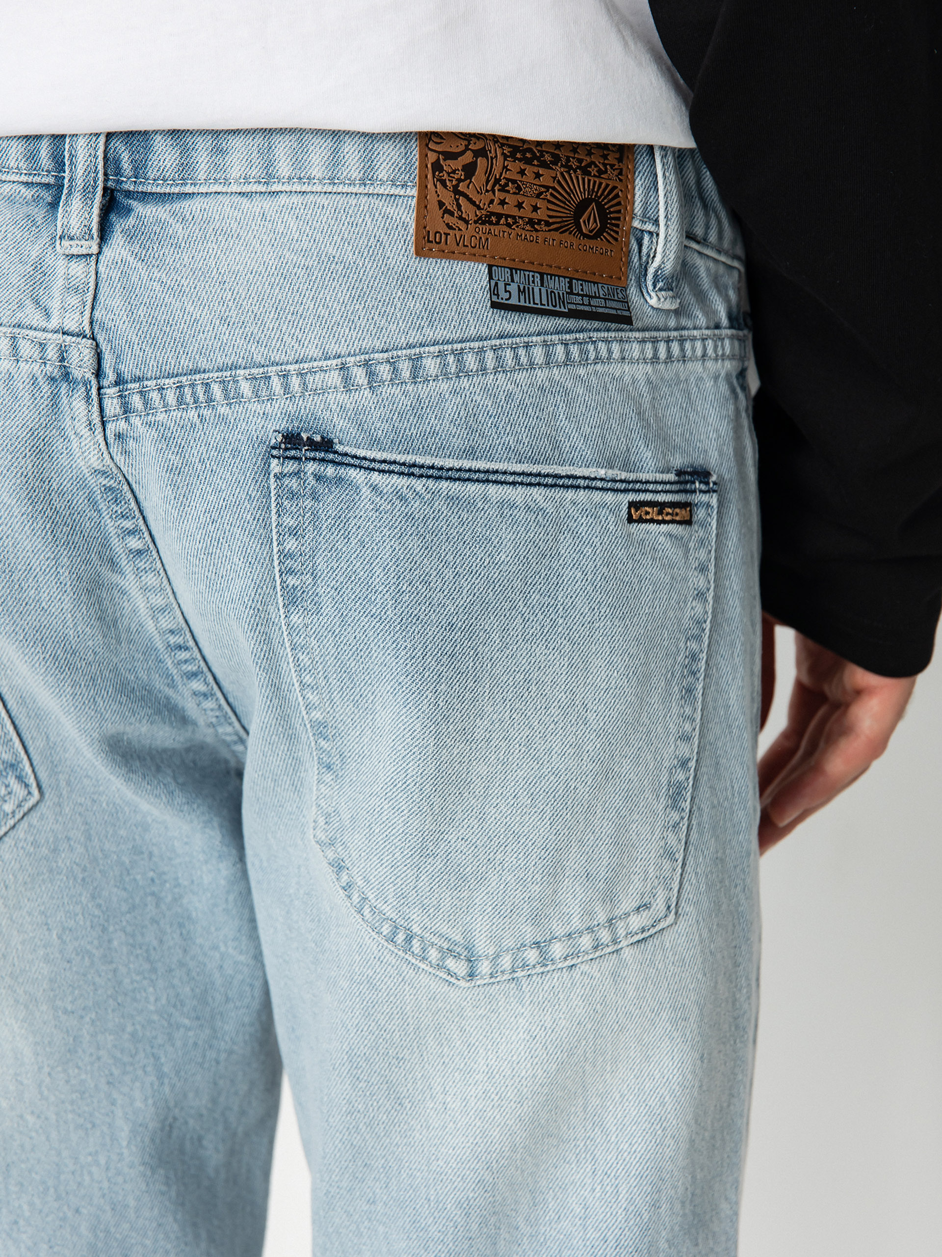 Volcom Vorta Denim Kisnadrág (sandy indigo)