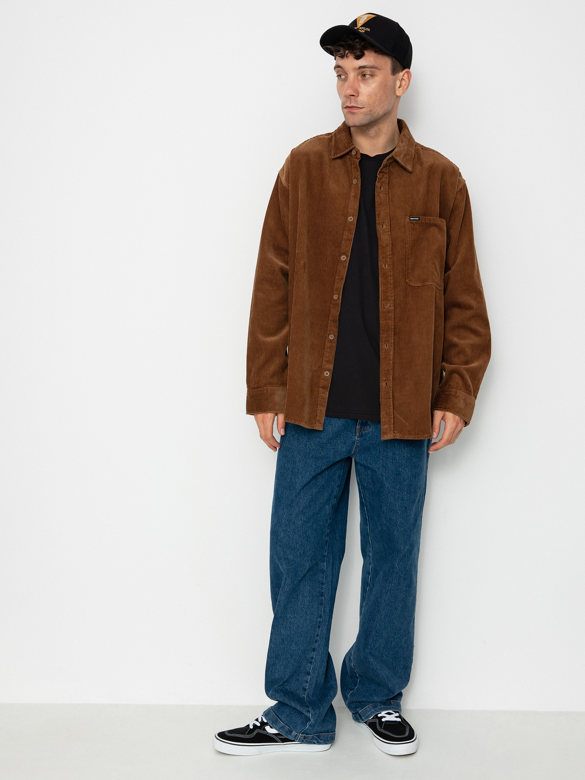 Brixton Porter Overshirt Ing (bison)