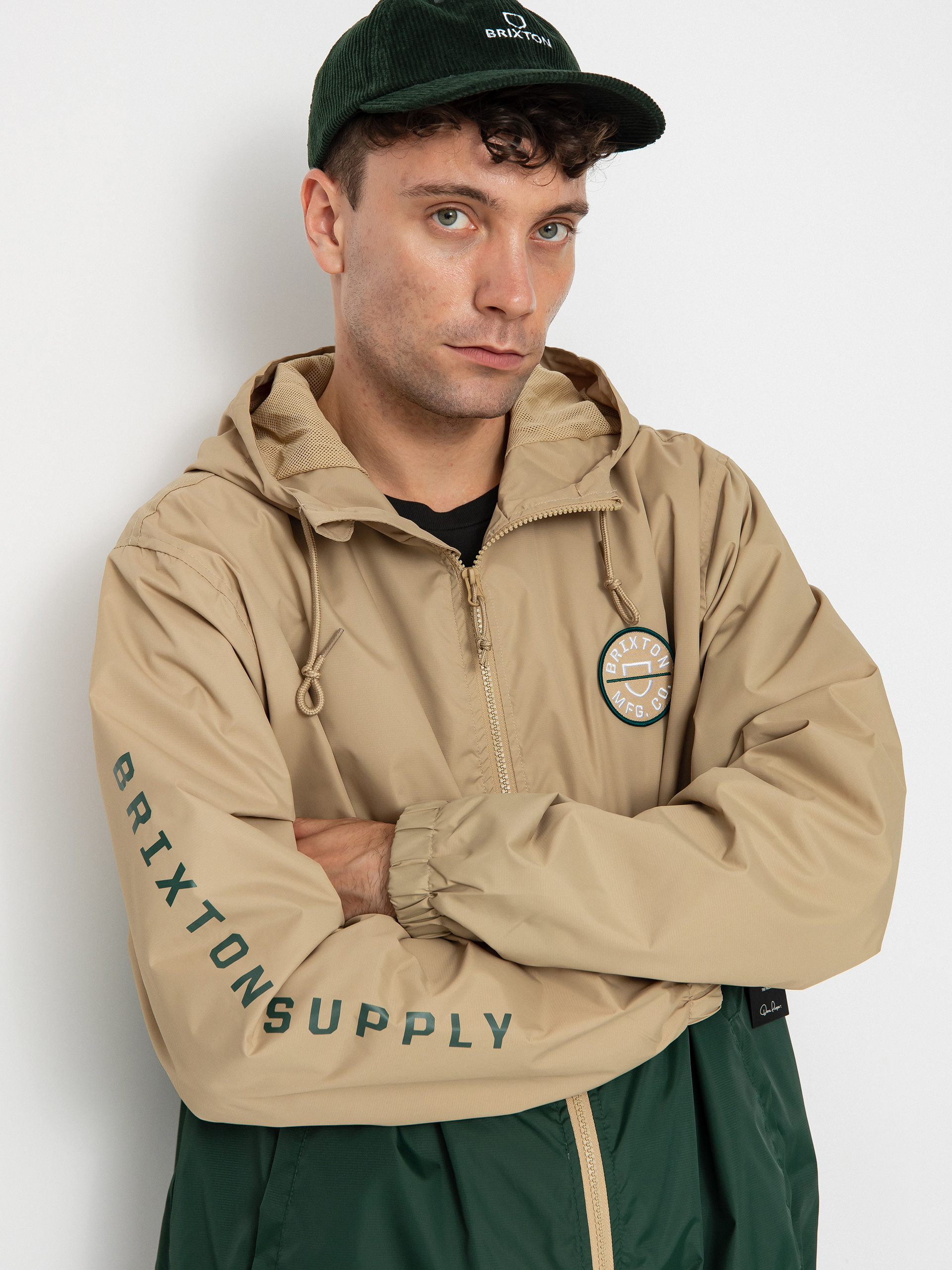 Brixton Claxton Crest Lw ZHD Dzseki (sand/pine needle)