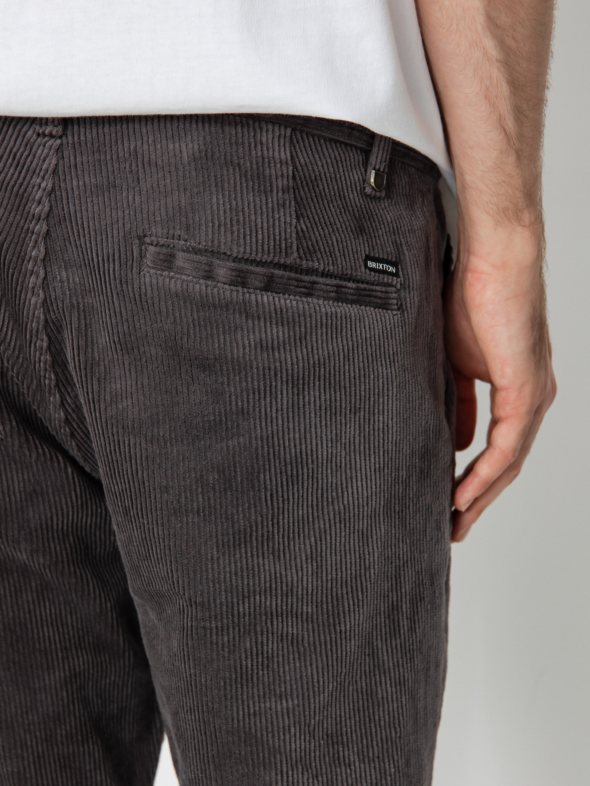 Brixton Choice Chino Regular Kisnadrág (dusk cord)