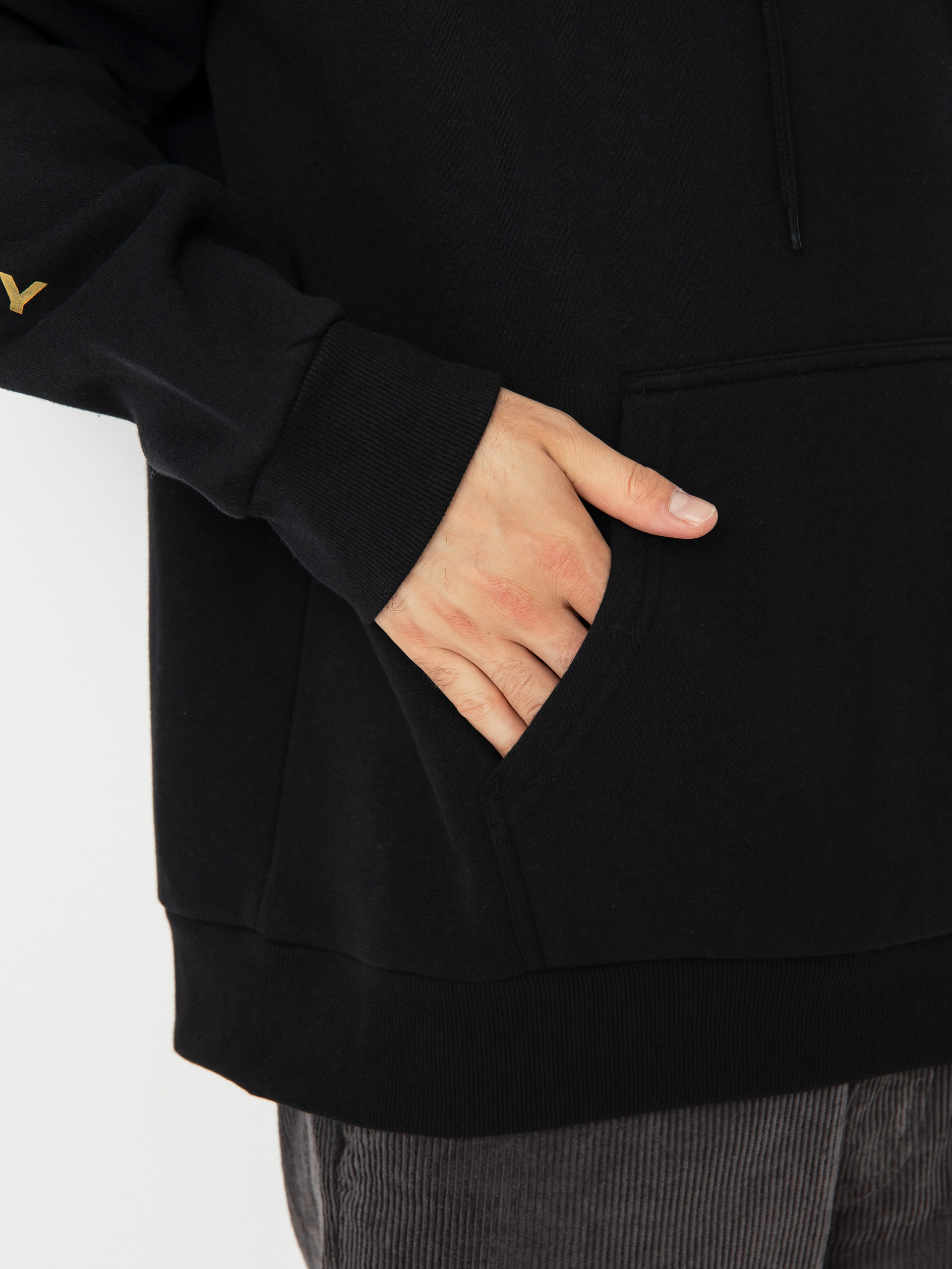 Brixton Crest HD Kapucnis pulóver (black/antelope/white)