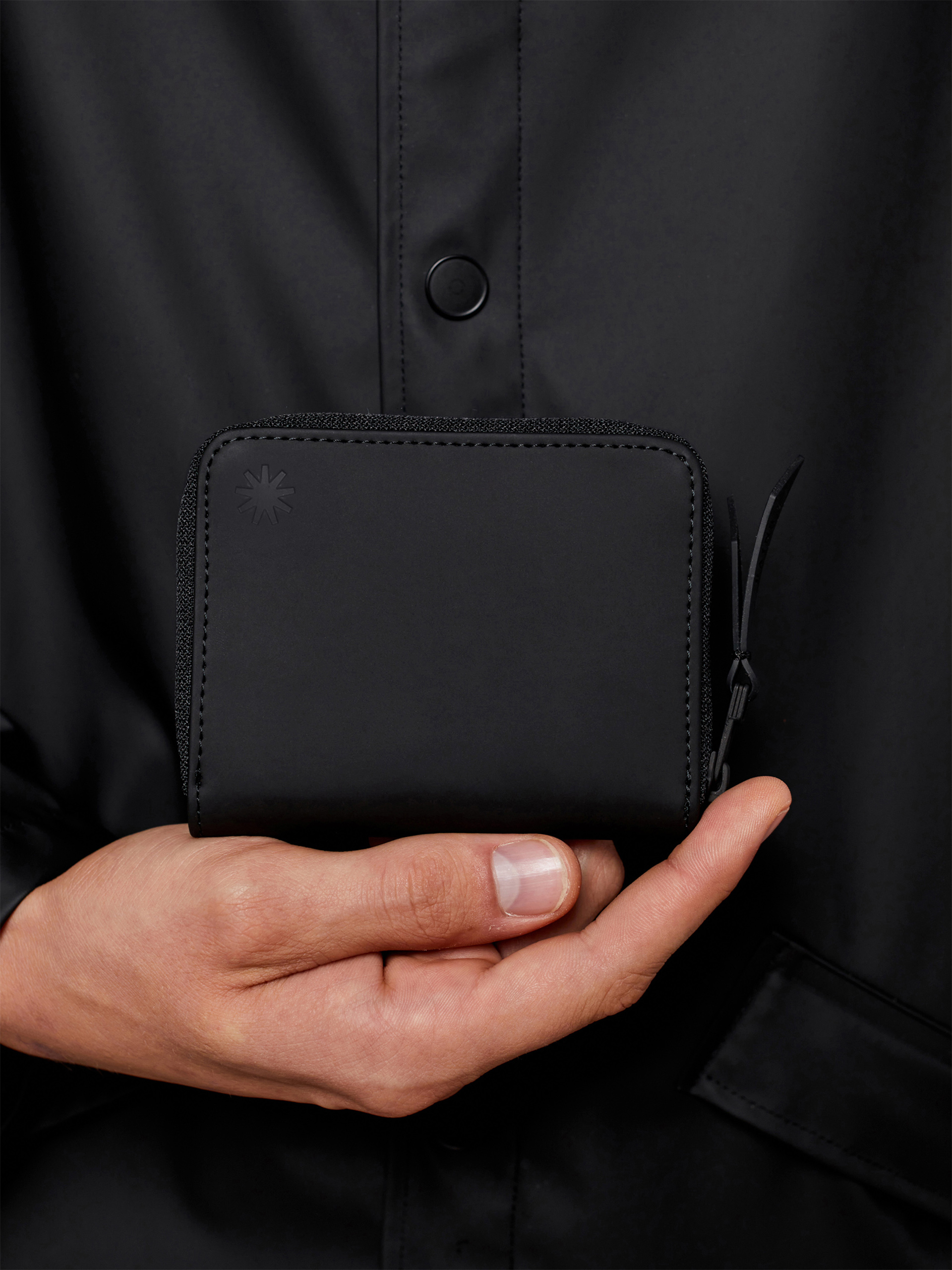 Rains Wallet Mini Pénztárca (black)