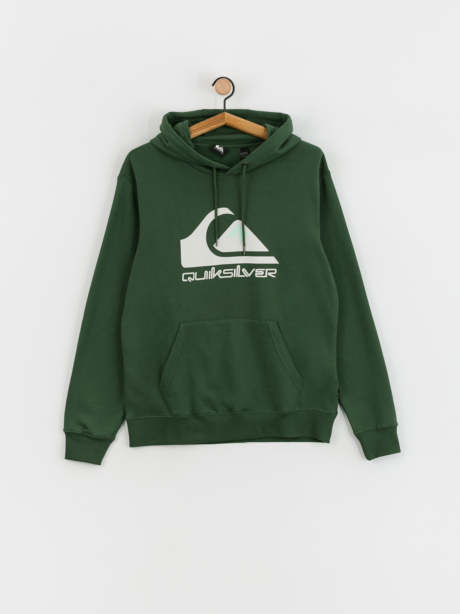 Quiksilver Big Logo HD Kapucnis pulóver (greener pastures)
