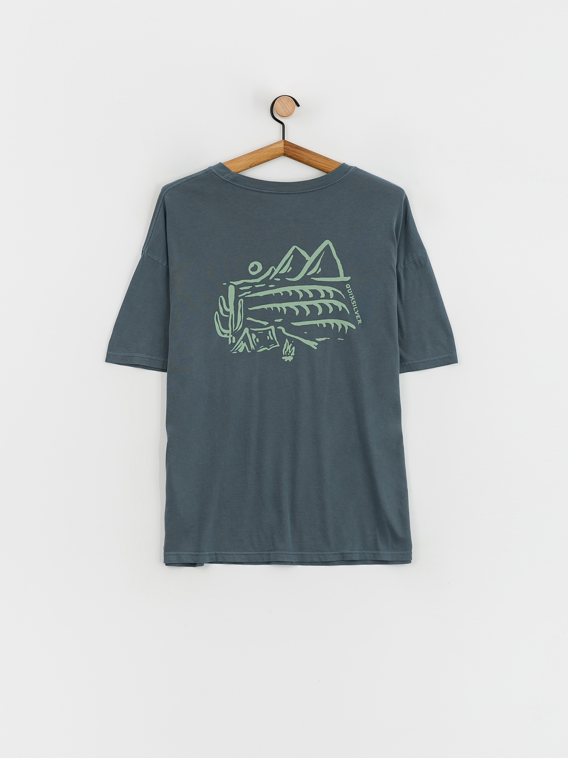 Quiksilver Silver Lining póló (dark slate)