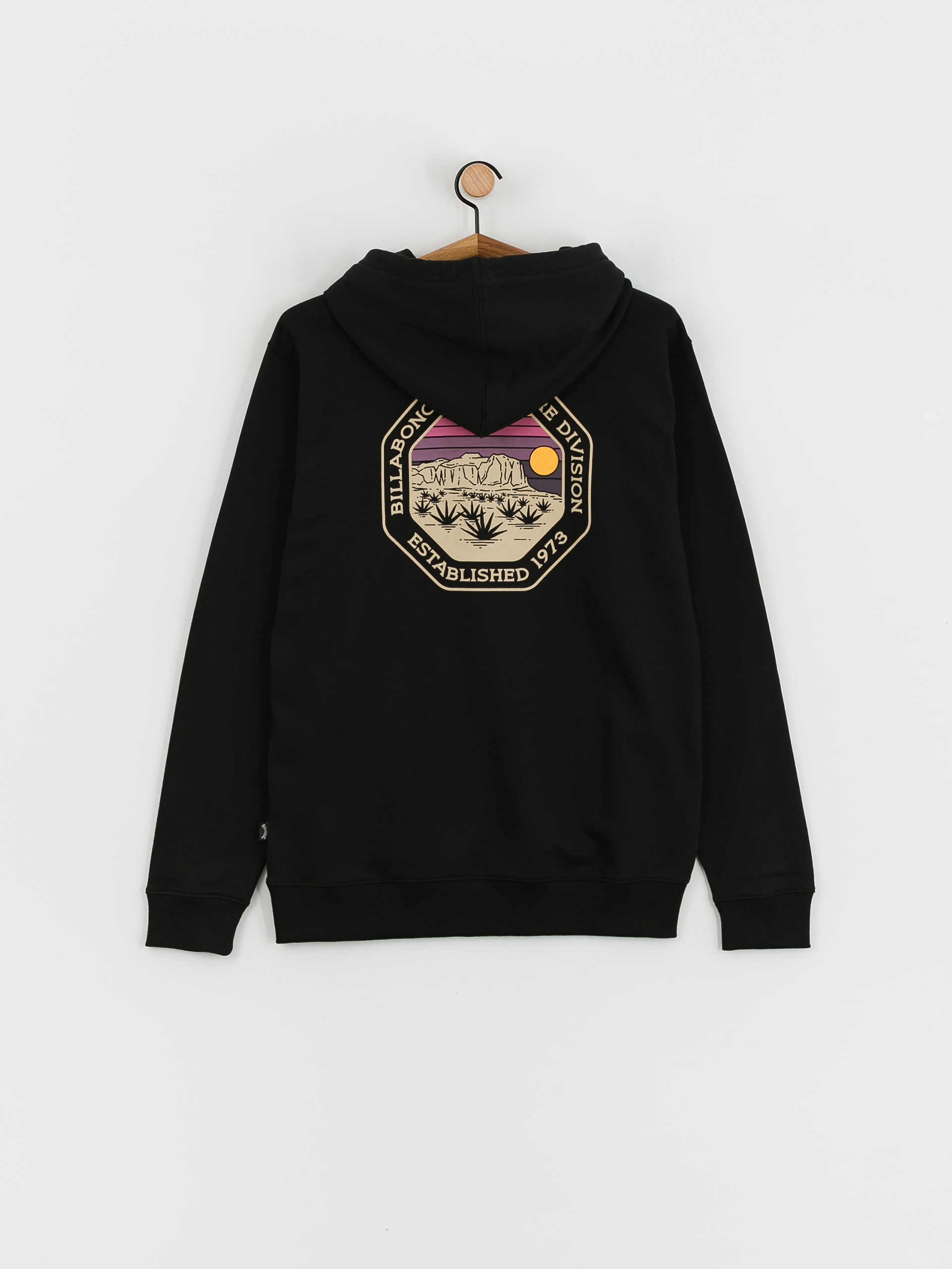 Billabong Rockies HD Kapucnis pulóver (black)