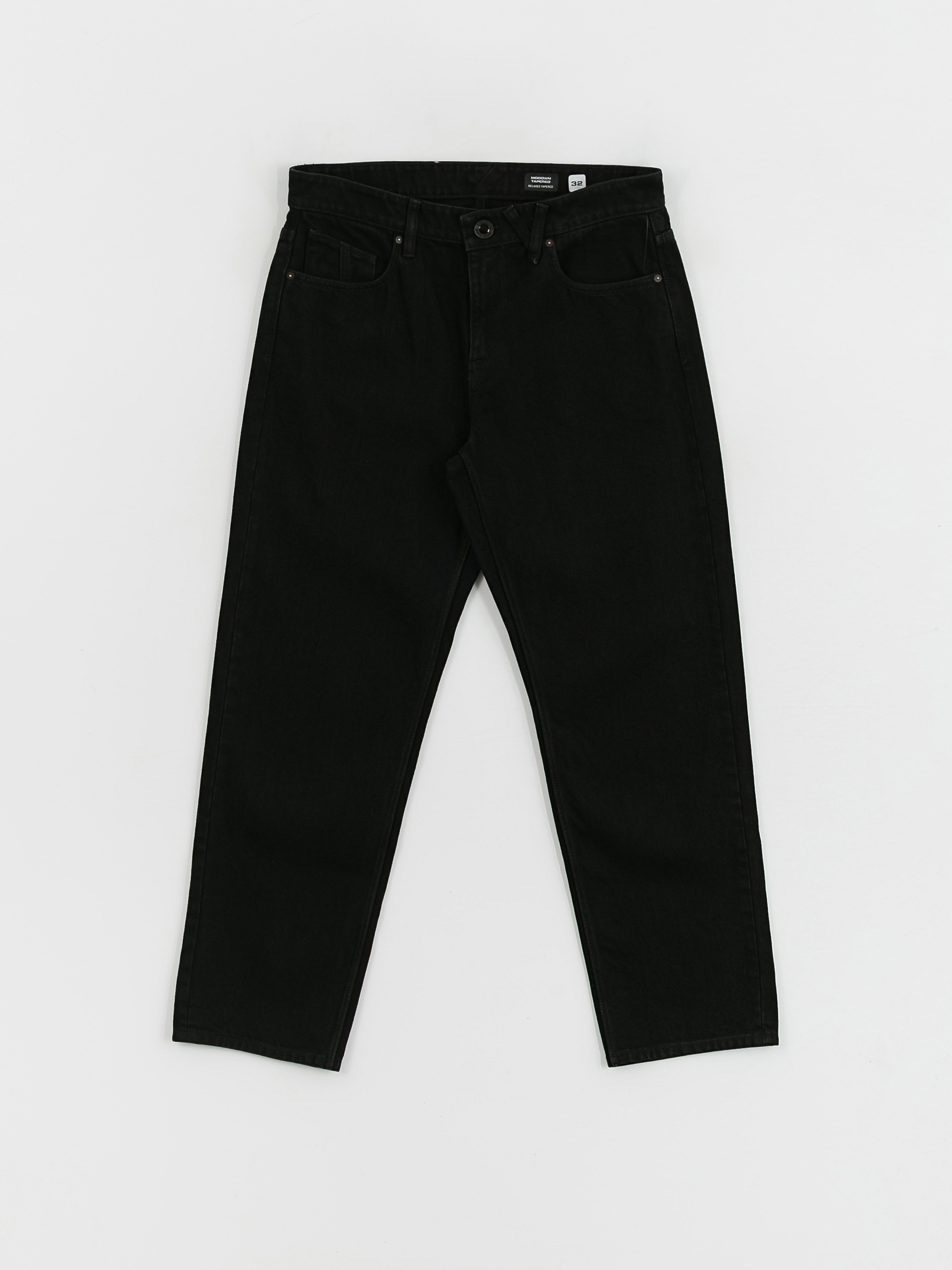 Volcom Modown Tapered Denim Kisnadrág (black)