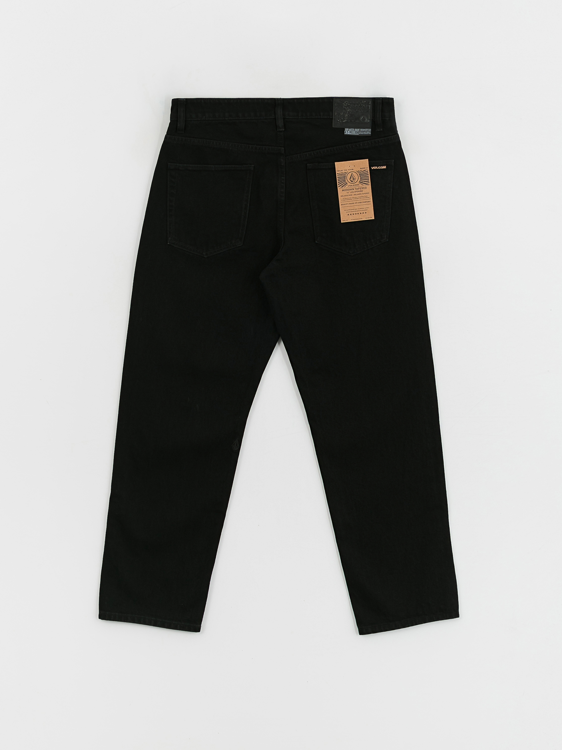 Volcom Modown Tapered Denim Kisnadrág (black)