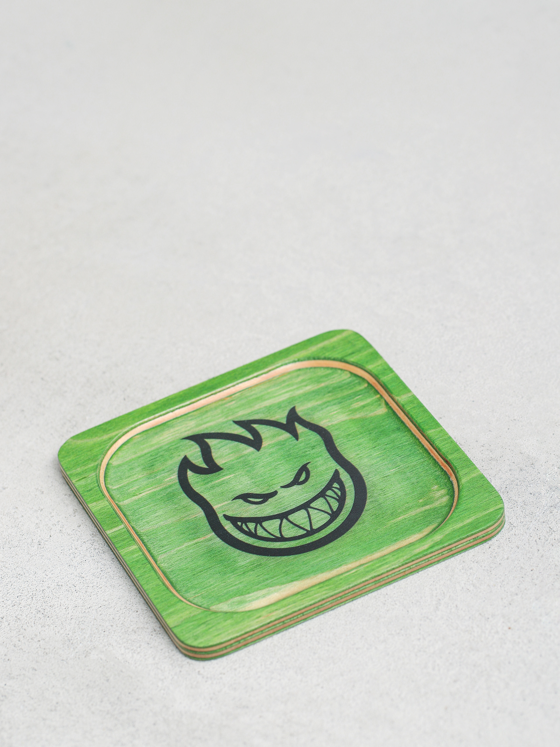 Spitfire F4 99D Kader Puffs Radial Full Gördeszka kerék (white/green)