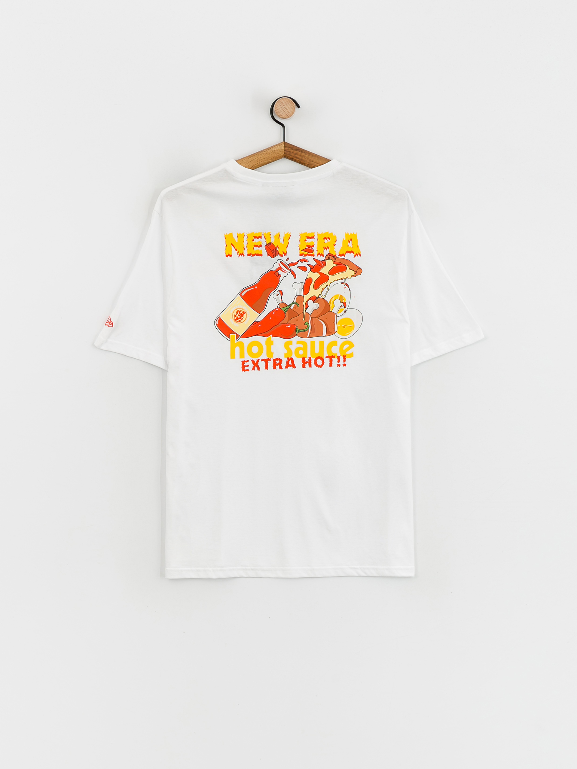 New Era Food Graphic póló (white/red)