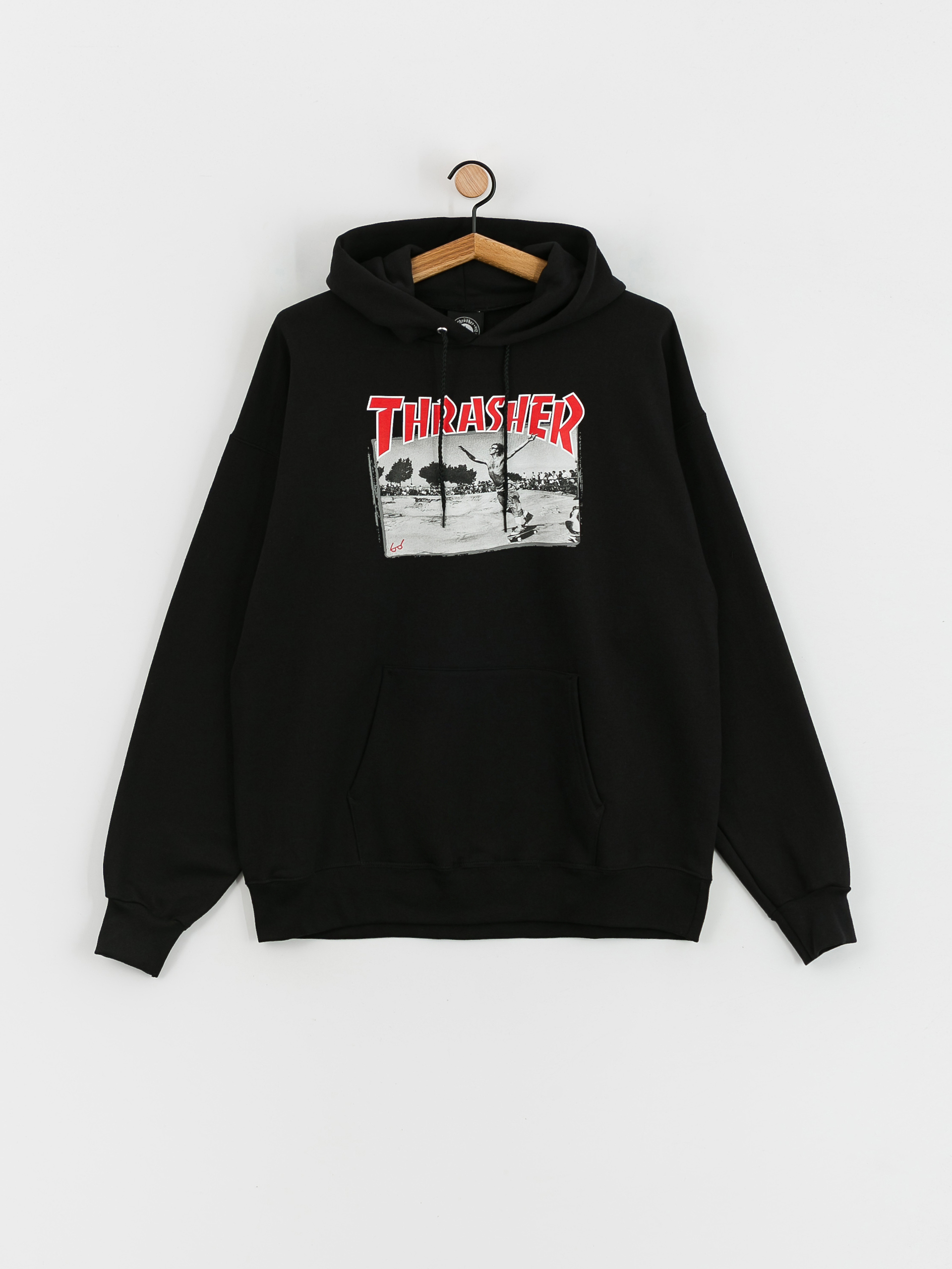 Thrasher Jake Dish HD Kapucnis pulóver (black)